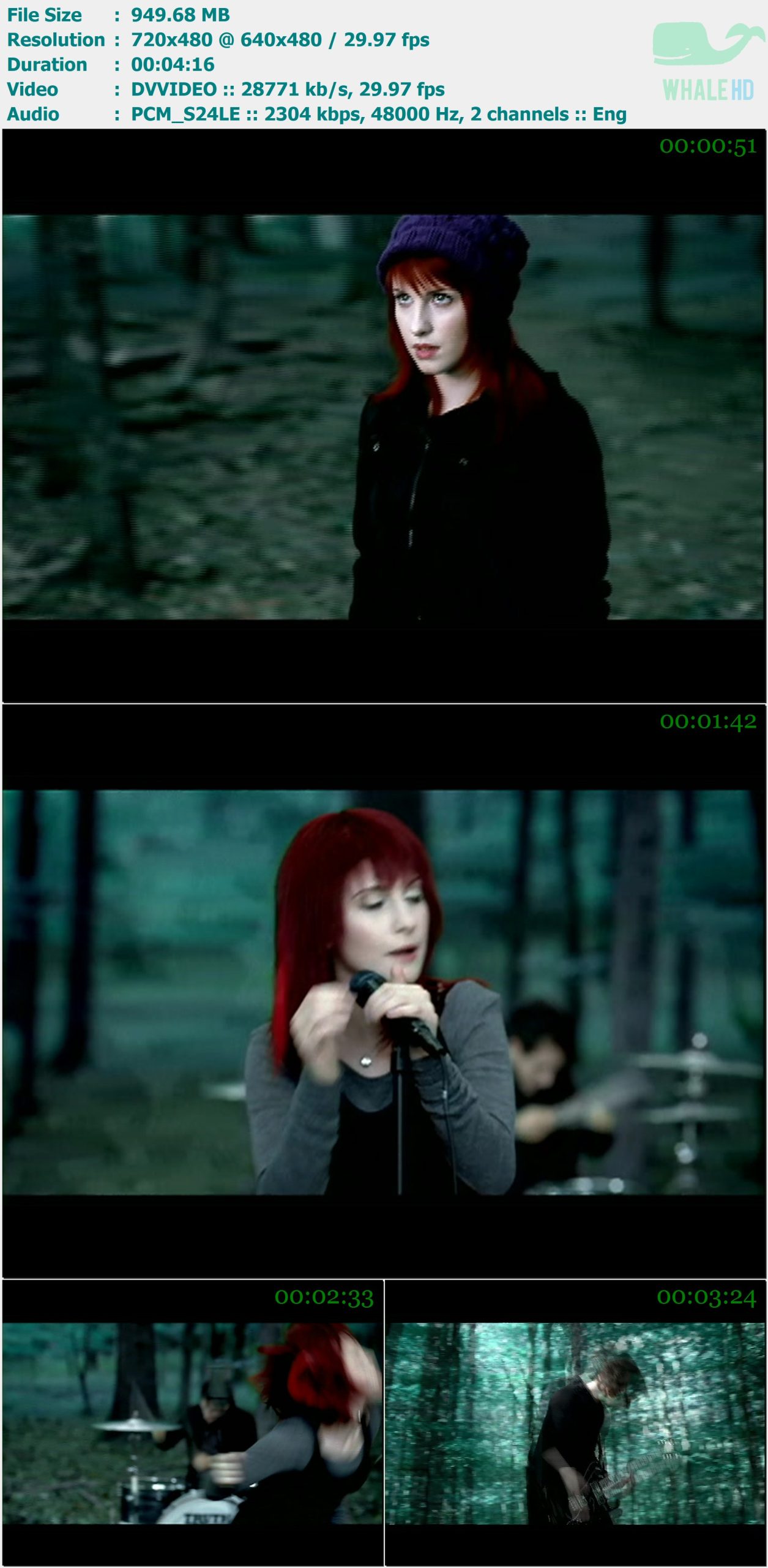 Paramore - Decode (Movie Version) 2008 Master 480i DV - 949.68MB