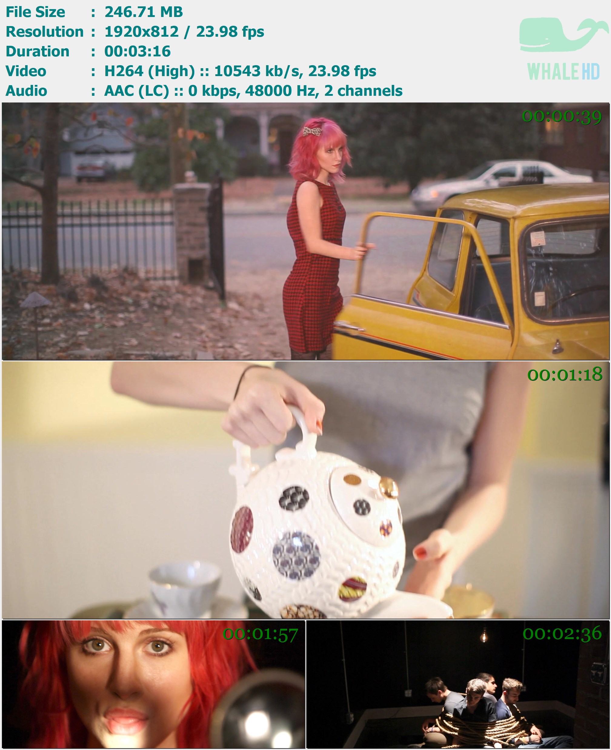 Paramore - Playing God 2010 AM 1080p H264 - 246.71MB