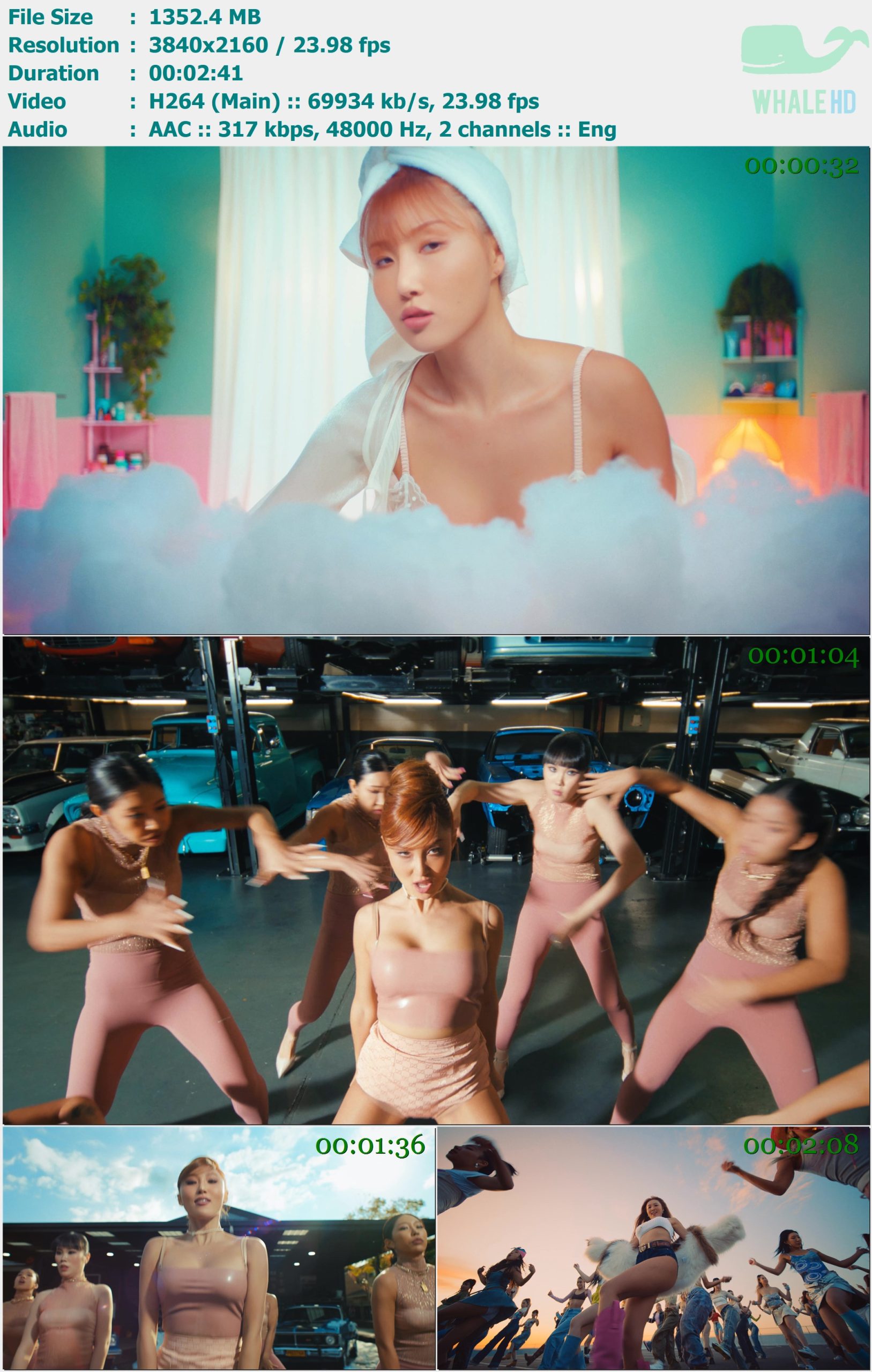 华莎 HWASA - I Love My Body 2024 Bugs! 2160p H264 - 1.32GB