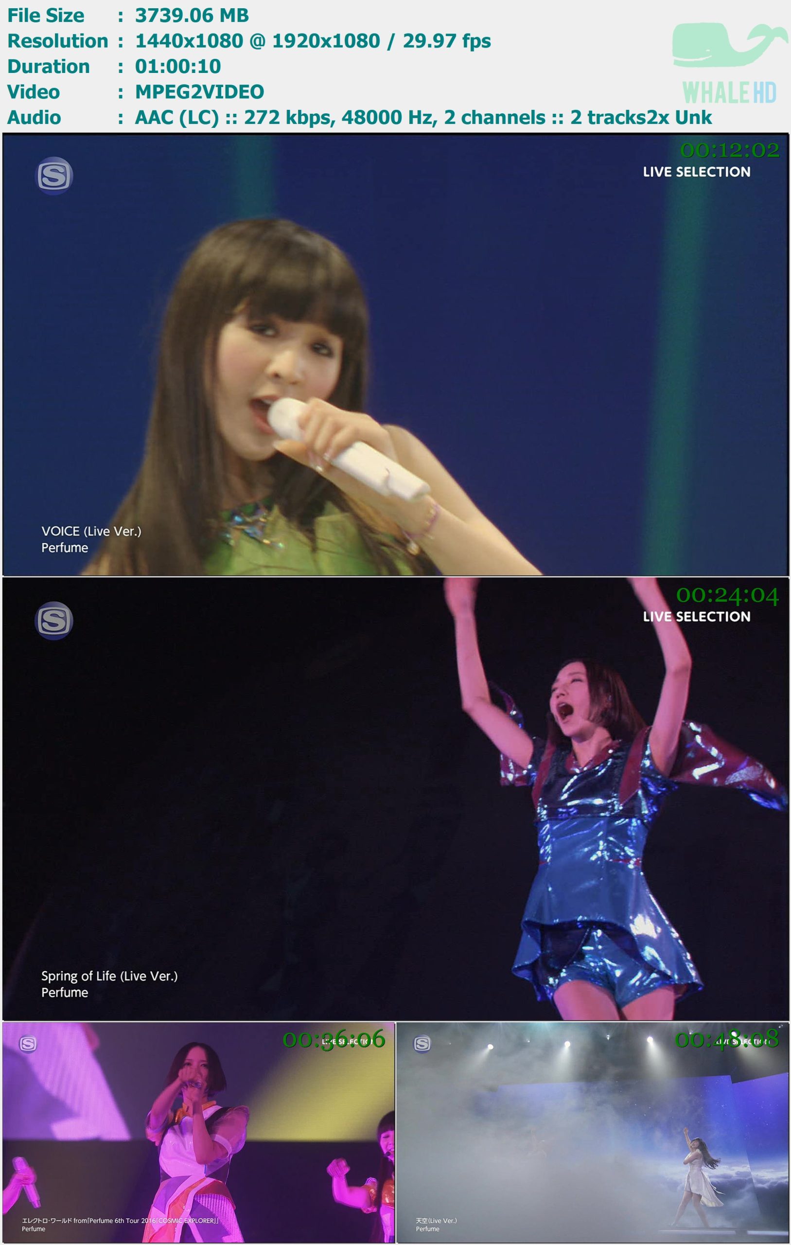 电音香水 Perfume LIVE SELECTION - 2024.10.07 HDTV 1080i MPEG2 - 3.65GB