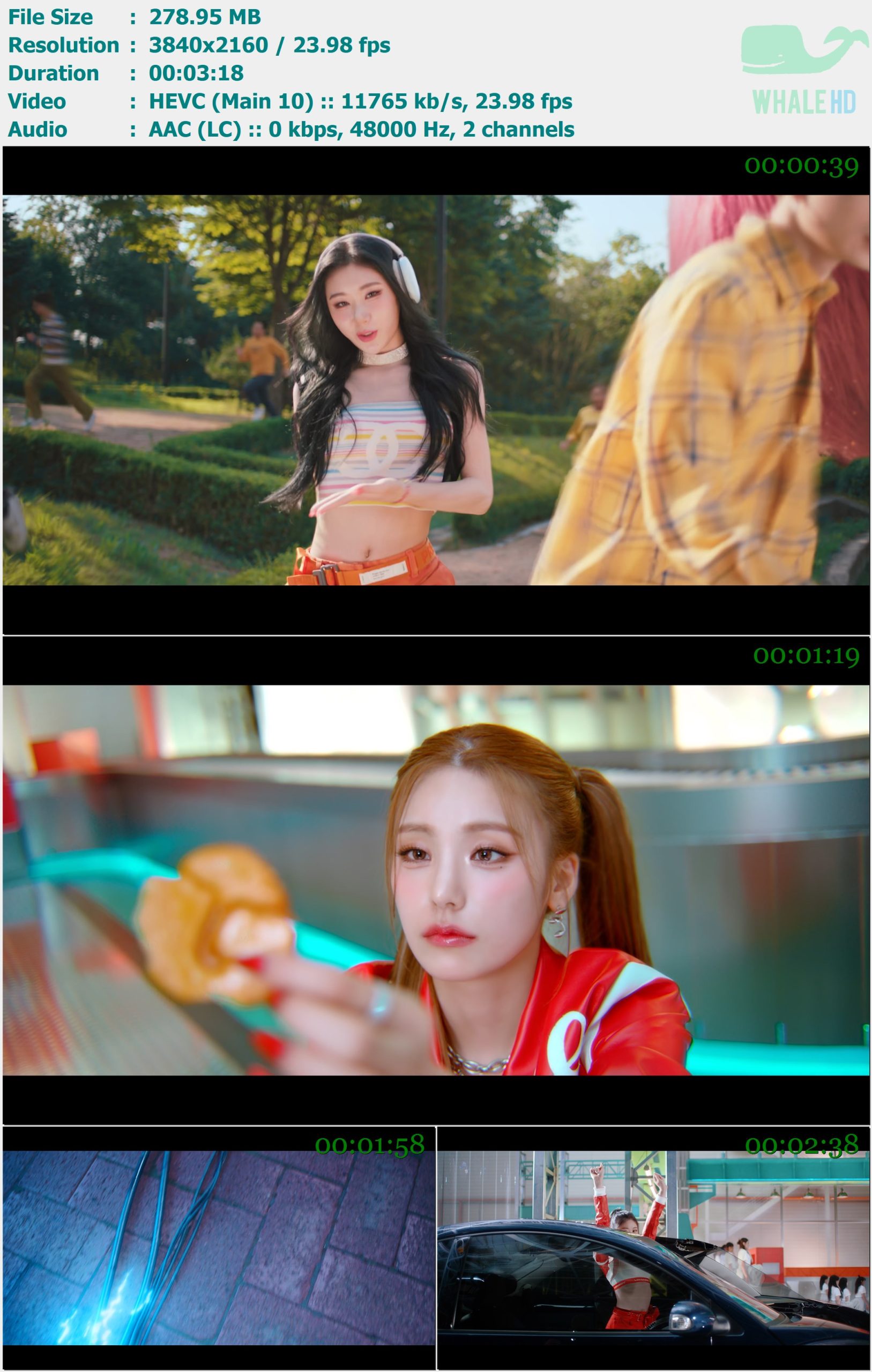 ITZY - CAKE 2023 AM 2160p H265 - 278.95MB