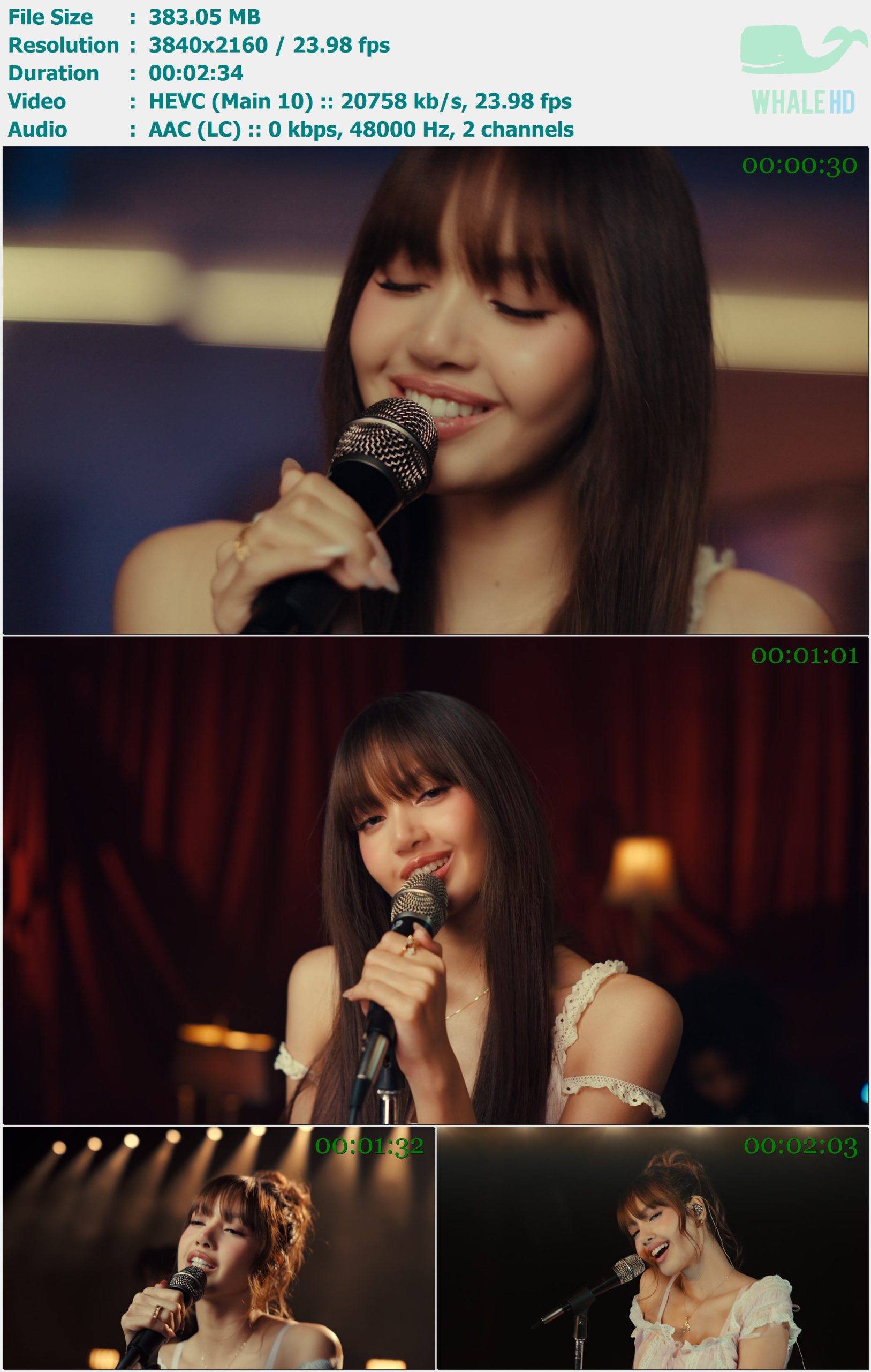 LISA - Moonlit Floor (Live Performance Video) 2024 AM 2160p H265 - 383.05MB