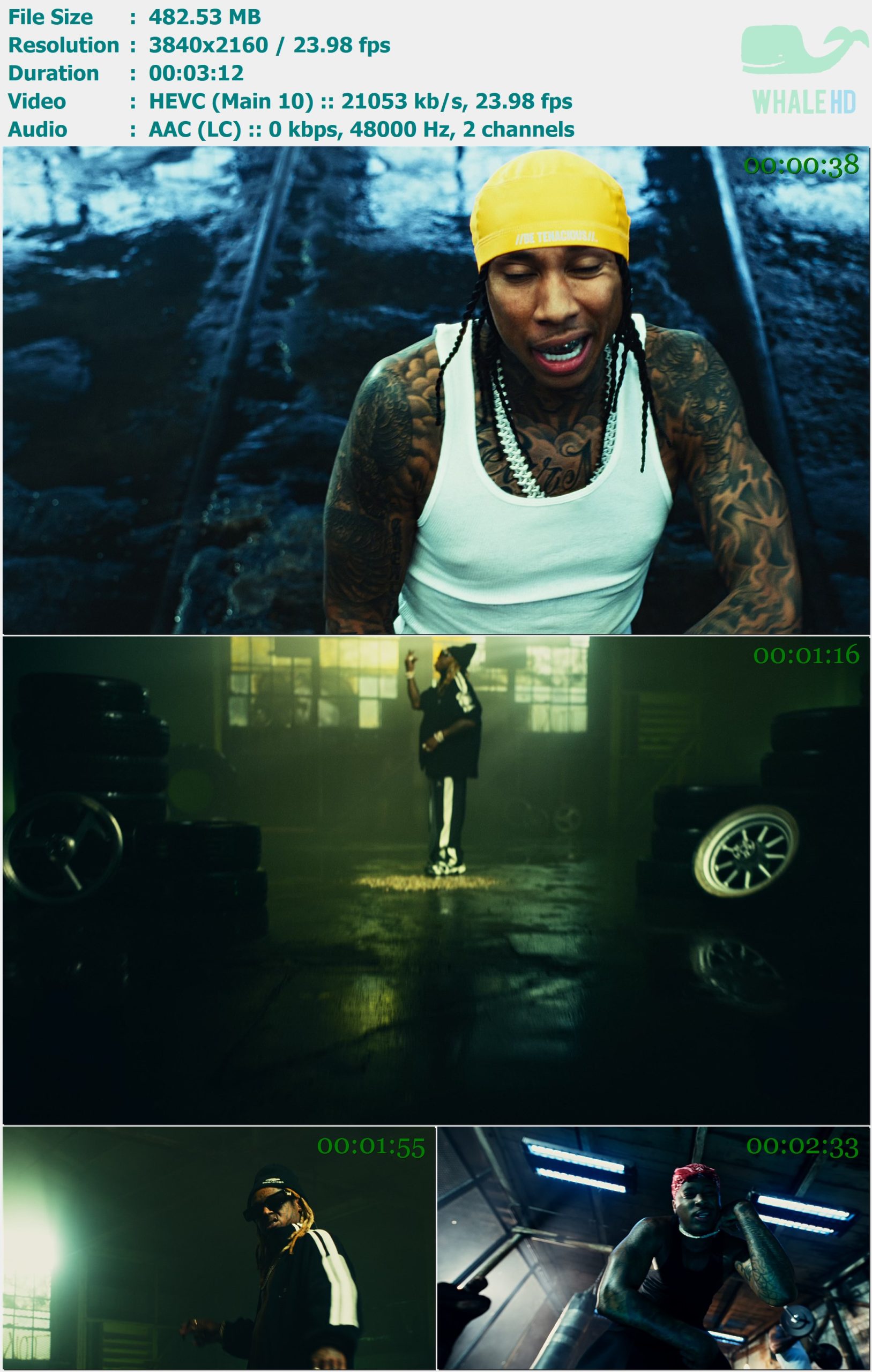 Tyga, YG & Lil Wayne - Brand New 2023 AM 2160p H265 - 482.53MB