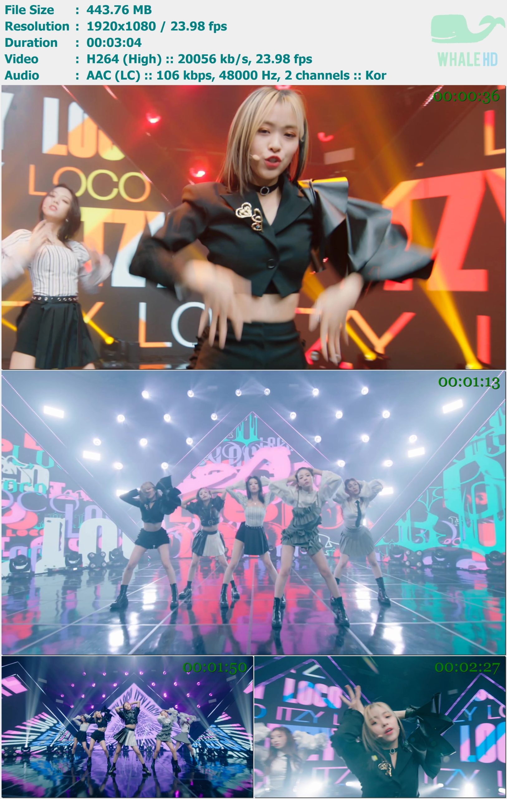 ITZY - Loco (Performance Stage, KBEE 2021) MasterRip 1080p H264 - 443.76MB