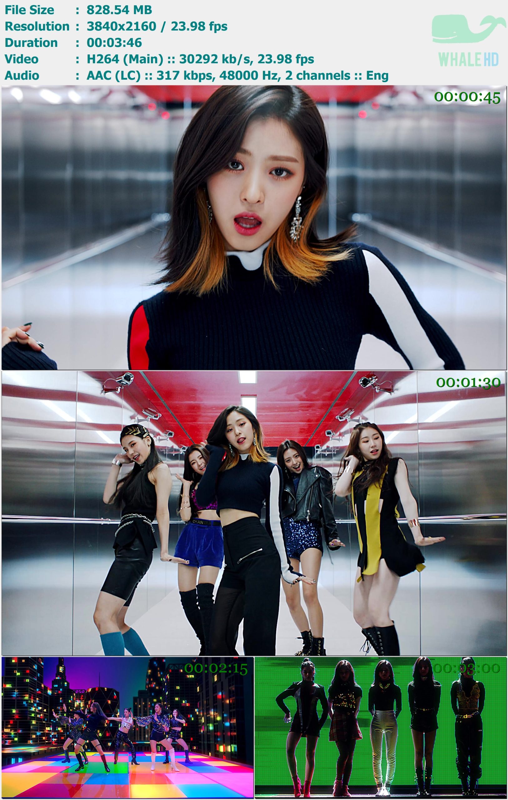 ITZY - DALLA DALLA 2019 Bugs! 2160p H264 - 828.54MB