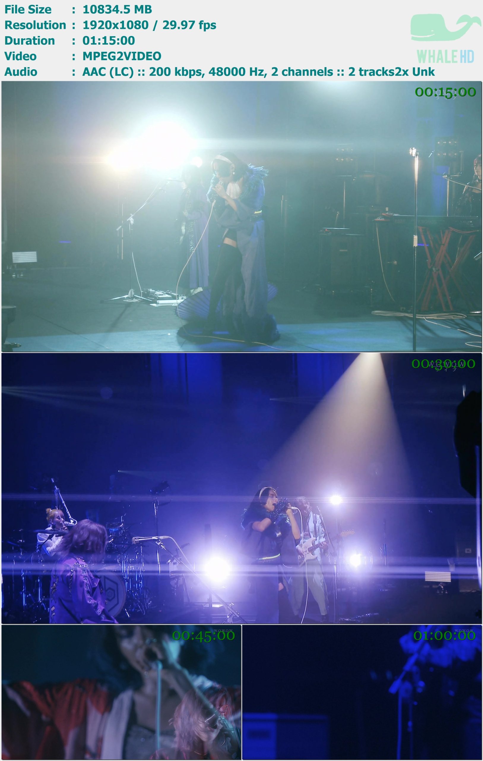 女王蜂 Ziyoou-vachi - 女王蜂単独公演 日本武道館2days「夜天決行+HYPER BLACK LOVE」2021 HDTV 1080i MPEG2 - 21.13GB