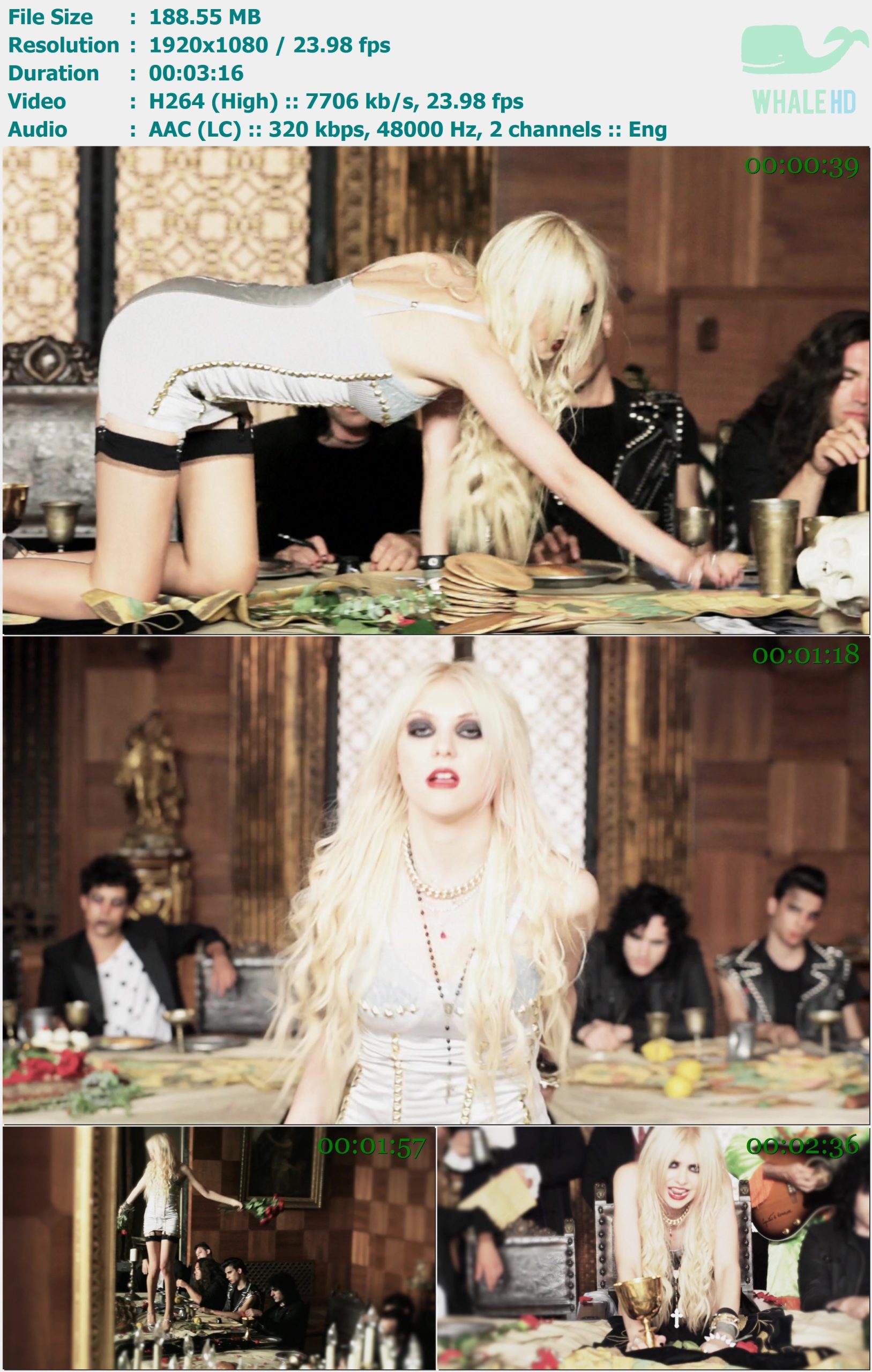 The Pretty Reckless - Miss Nothing 2010 𝐓𝐢𝐝𝐚𝐥 1088p H264 - 188.55MB