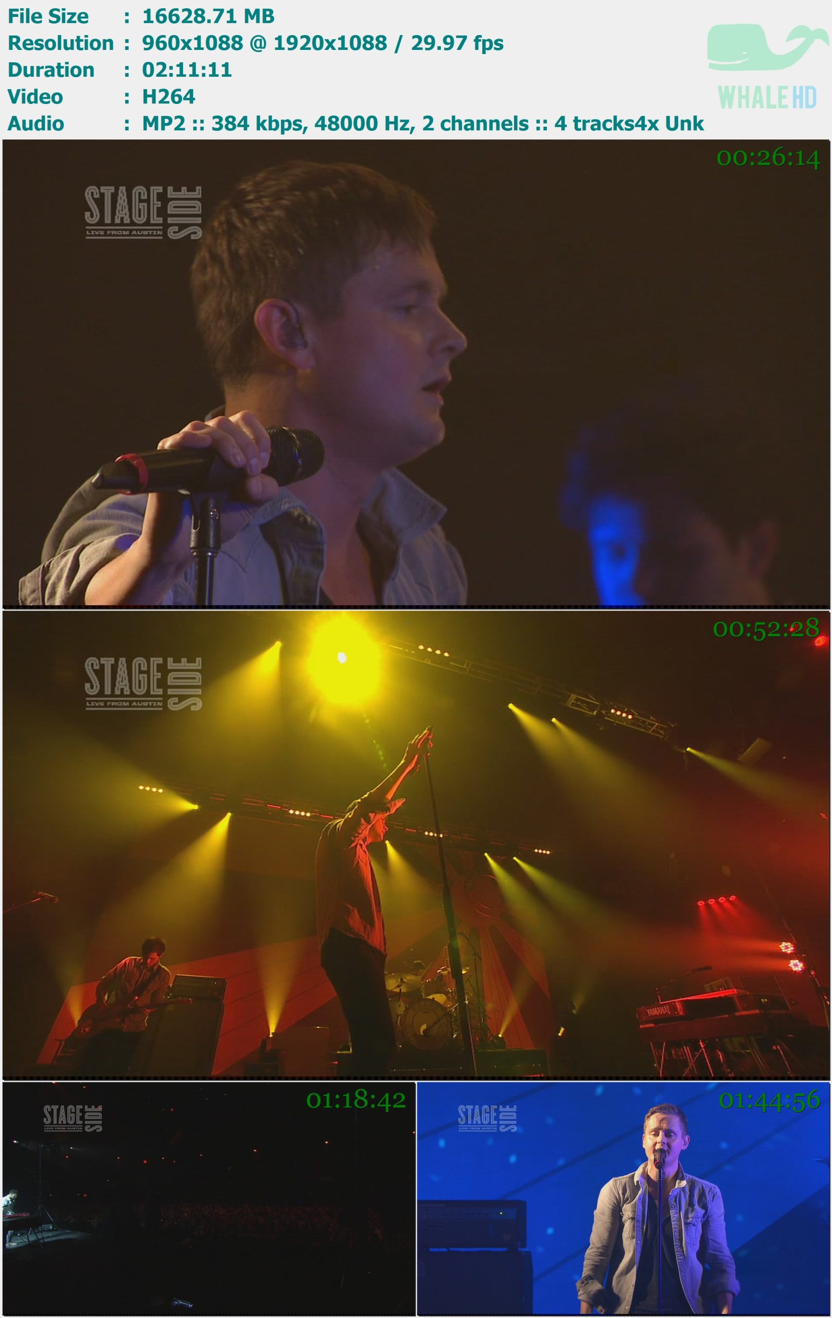 Keane - Live From Austin City Limits 2013 FEED 1080i H264 - 16.74GB