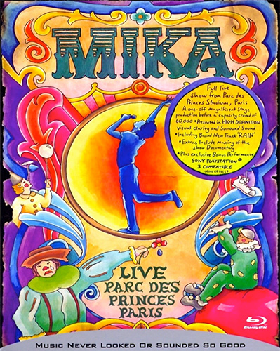 Mika - Live at Parc des Princes, Paris 2008 BD蓝光原盘 1080i H264 - 42.21GB