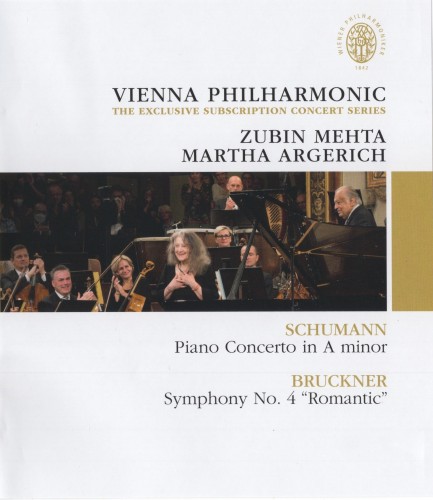 维也纳爱乐乐团 Vienna Philharmonic Subscription concert series：Schumann, Bruckner (Martha Argerich, Wiener Philharmoniker, Zubin Mehta) 2024 BD蓝光原盘 1080i H264 - 20.71GB