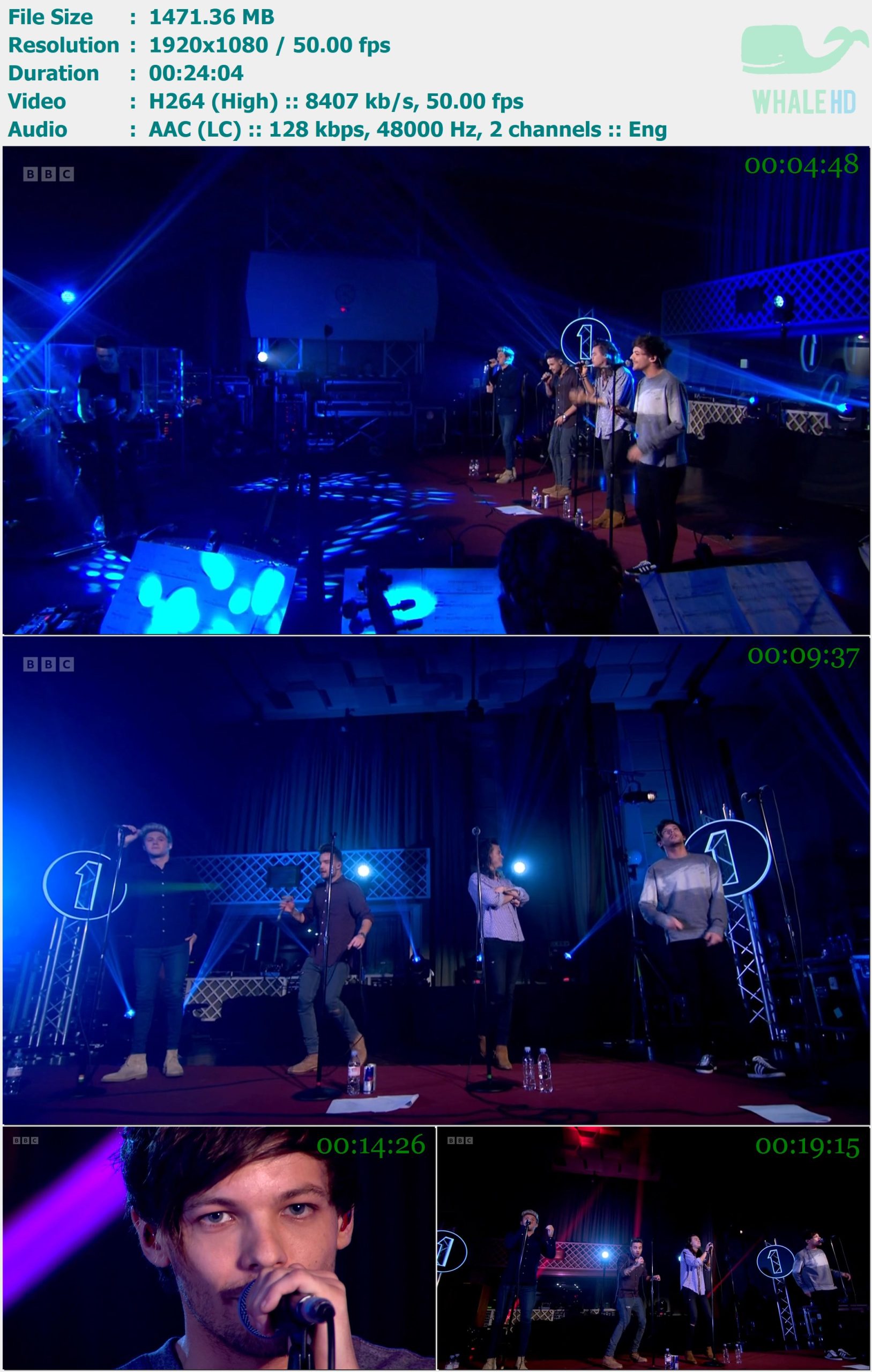 One Direction - 𝐁𝐁𝐂 𝐑𝐚𝐝𝐢𝐨 1's Live Lounge (2015-11-12) WEB-DL 1080p H264 - 1.44GB