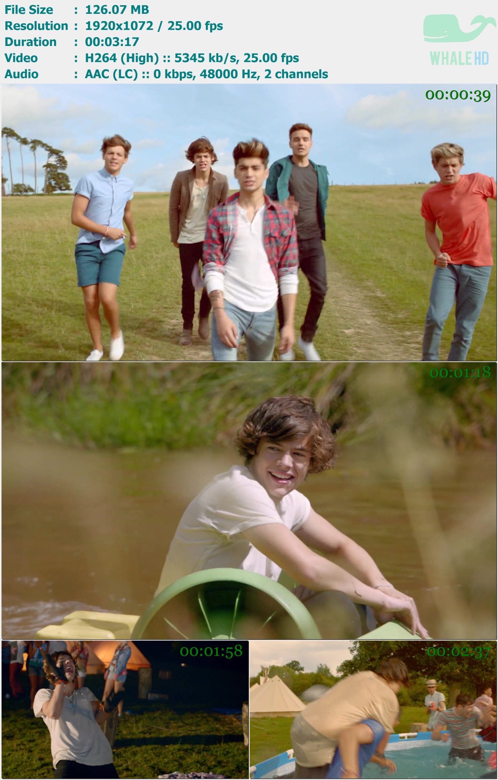 One Direction - Live While We're Young 2012 𝐕𝐄𝐕𝐎 1072p H264 - 126.07MB