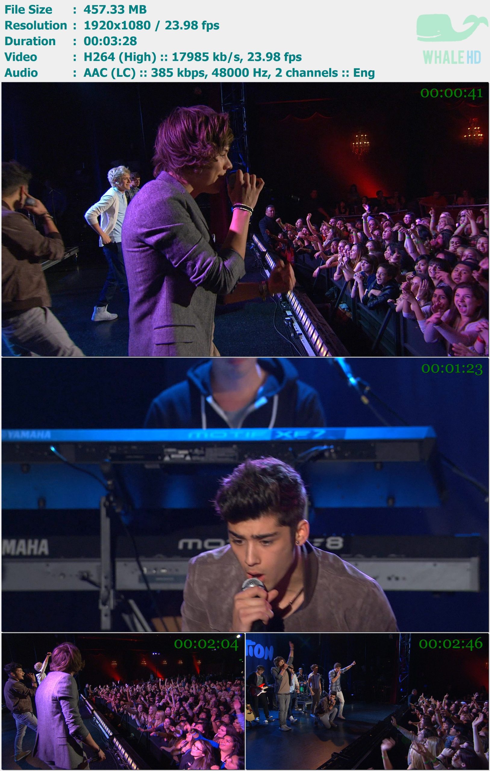 One Direction - Up All Night (𝐕𝐄𝐕𝐎 Live) 2016 MasterRip 1080p H264 - 457.33MB