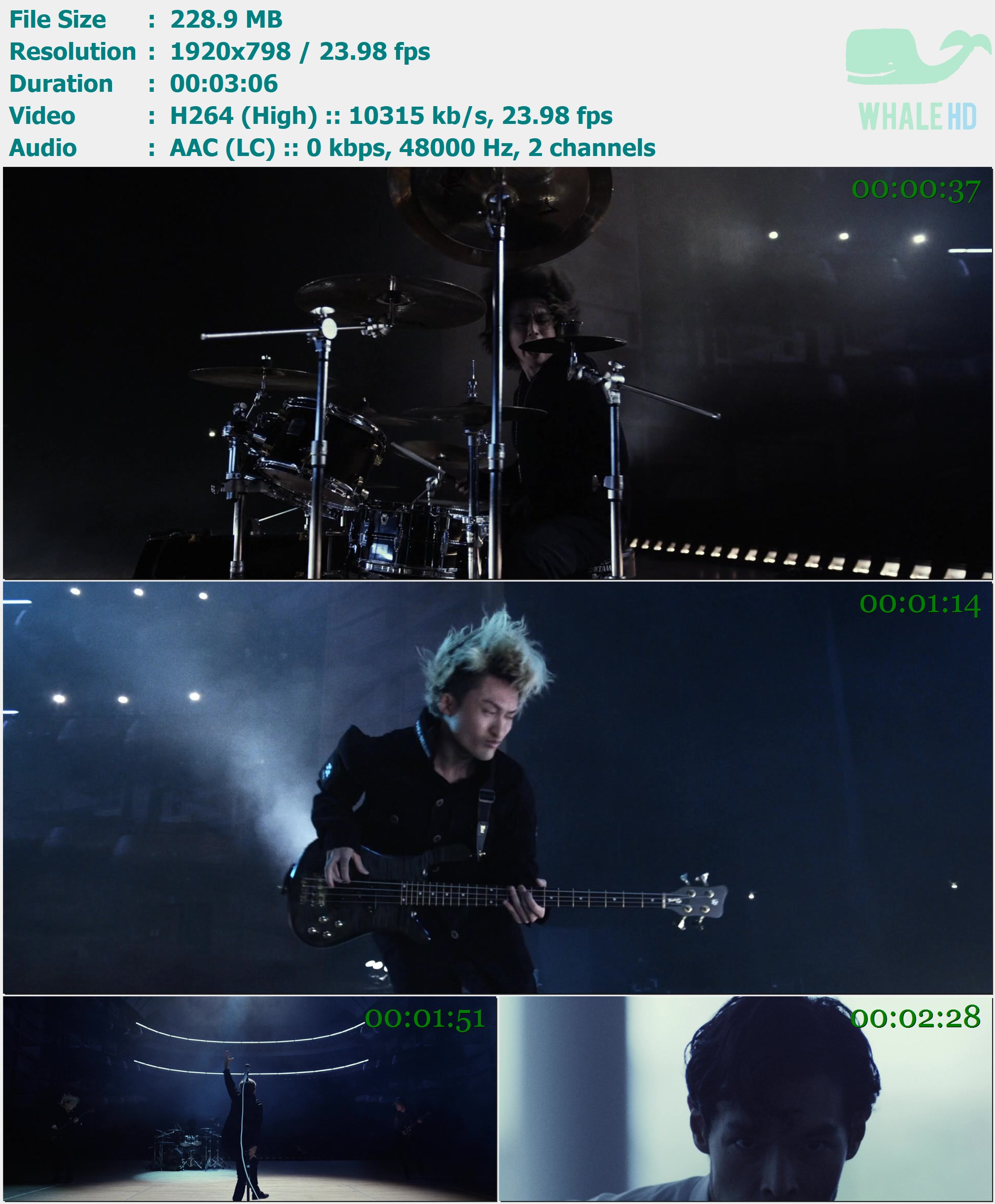 ONE OK ROCK - The Way Back 2015 AM 798p H264 - 228.90MB