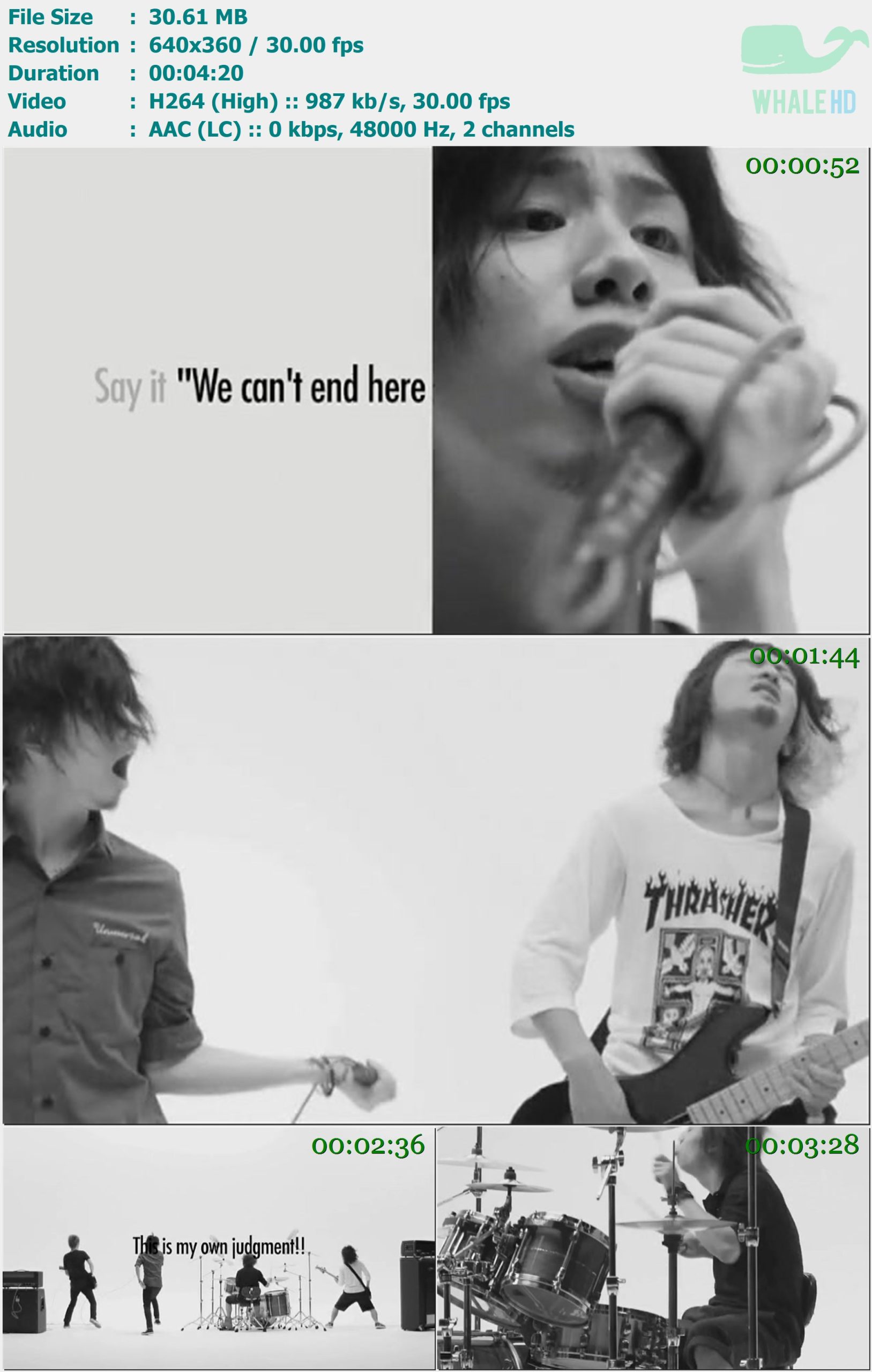 ONE OK ROCK - Kanzen Kankaku Dreamer 2010 AM 360p H264 - 30.61MB