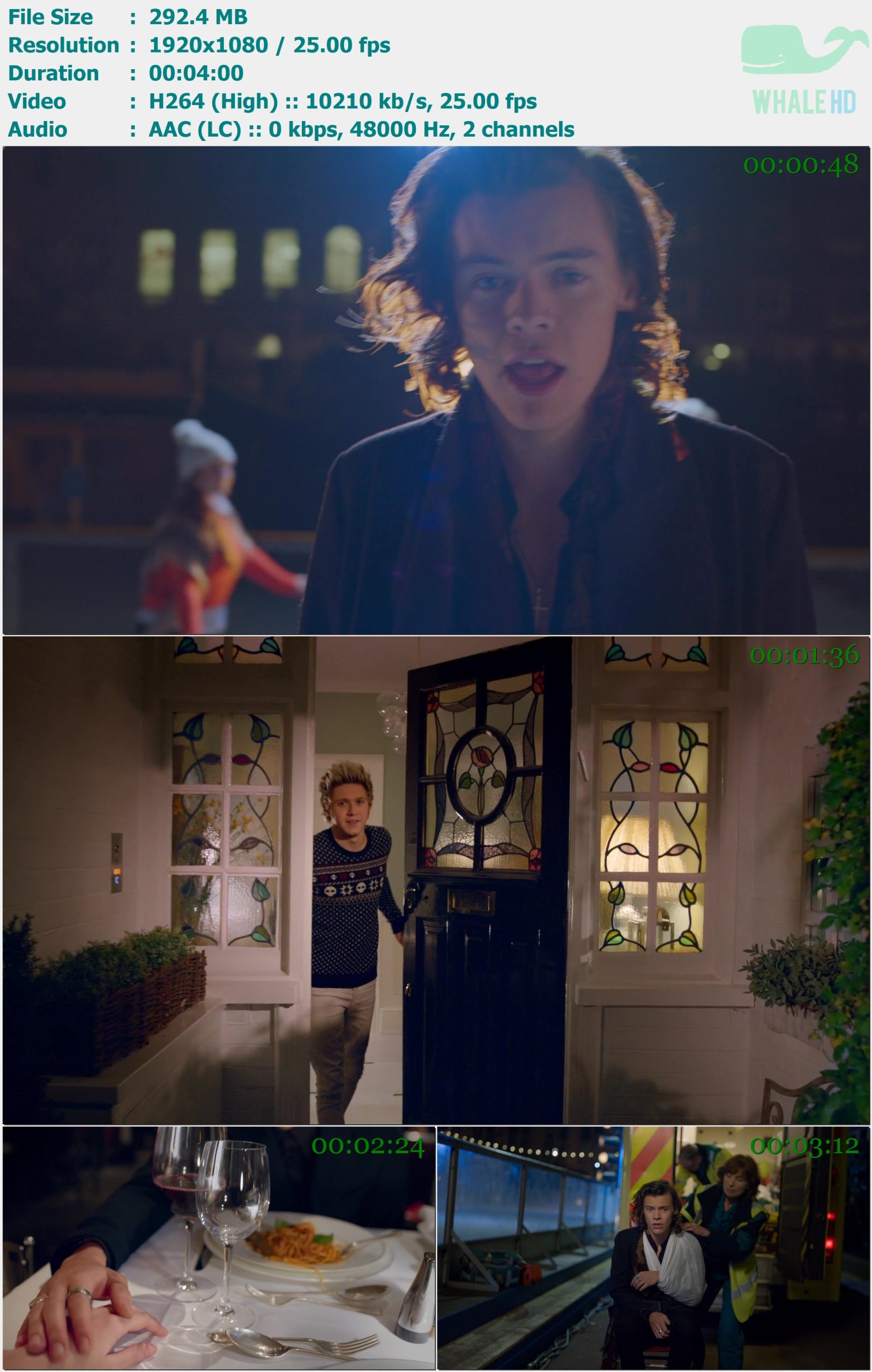 One Direction - Night Changes 2014 AM 1080p H264 - 292.40MB