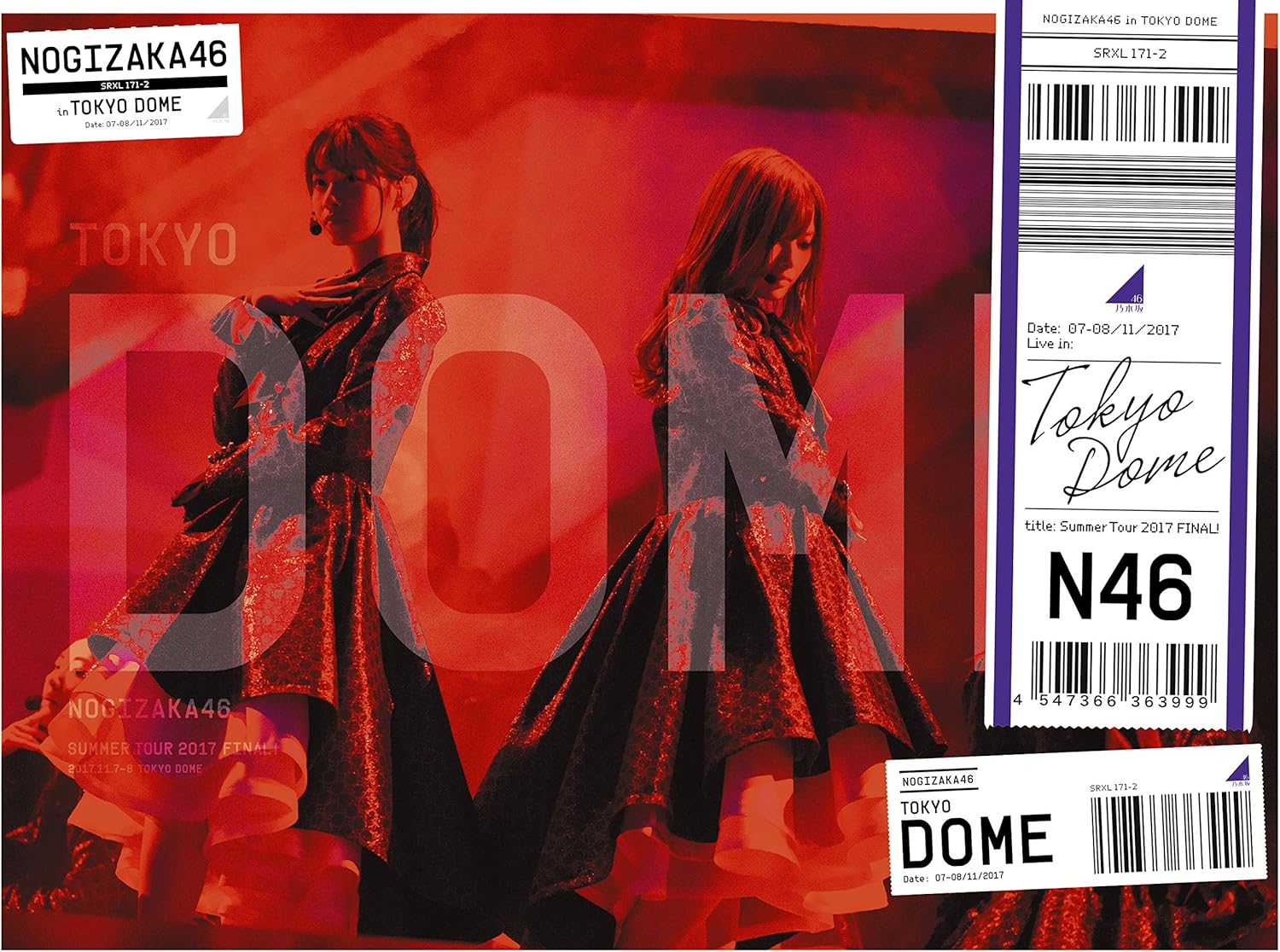 乃木坂46 Nogizaka46 - 真夏の全国ツアManatsu no Zenkoku Tour 2017 FINAL! IN TOKYO DOME 2018 BD蓝光原盘 1080p H264 - 56.29GB