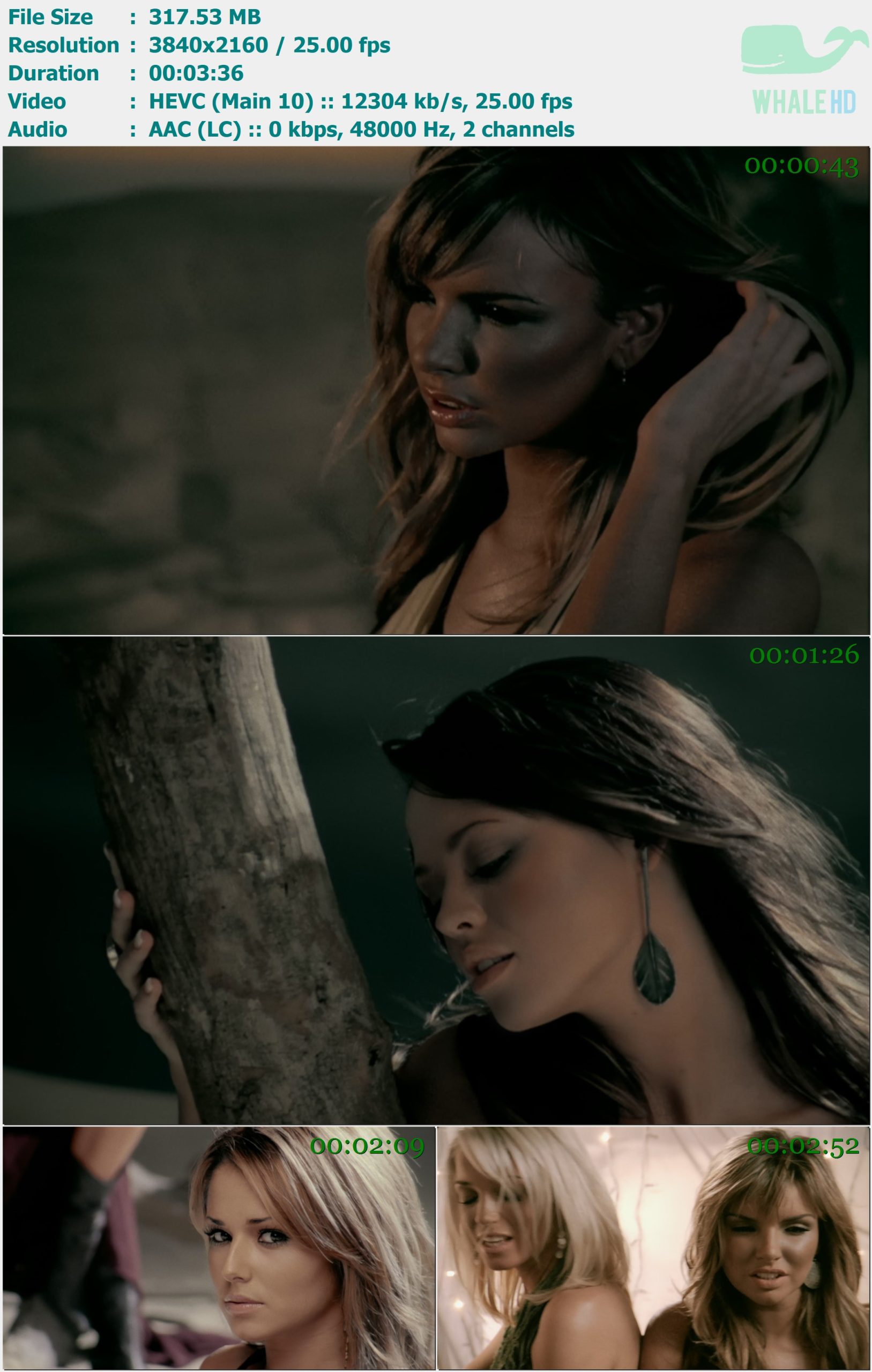 Girls Aloud - I'll Stand By You (Sarah's Version) 2024 AM 2160p H265 - 317.53MB