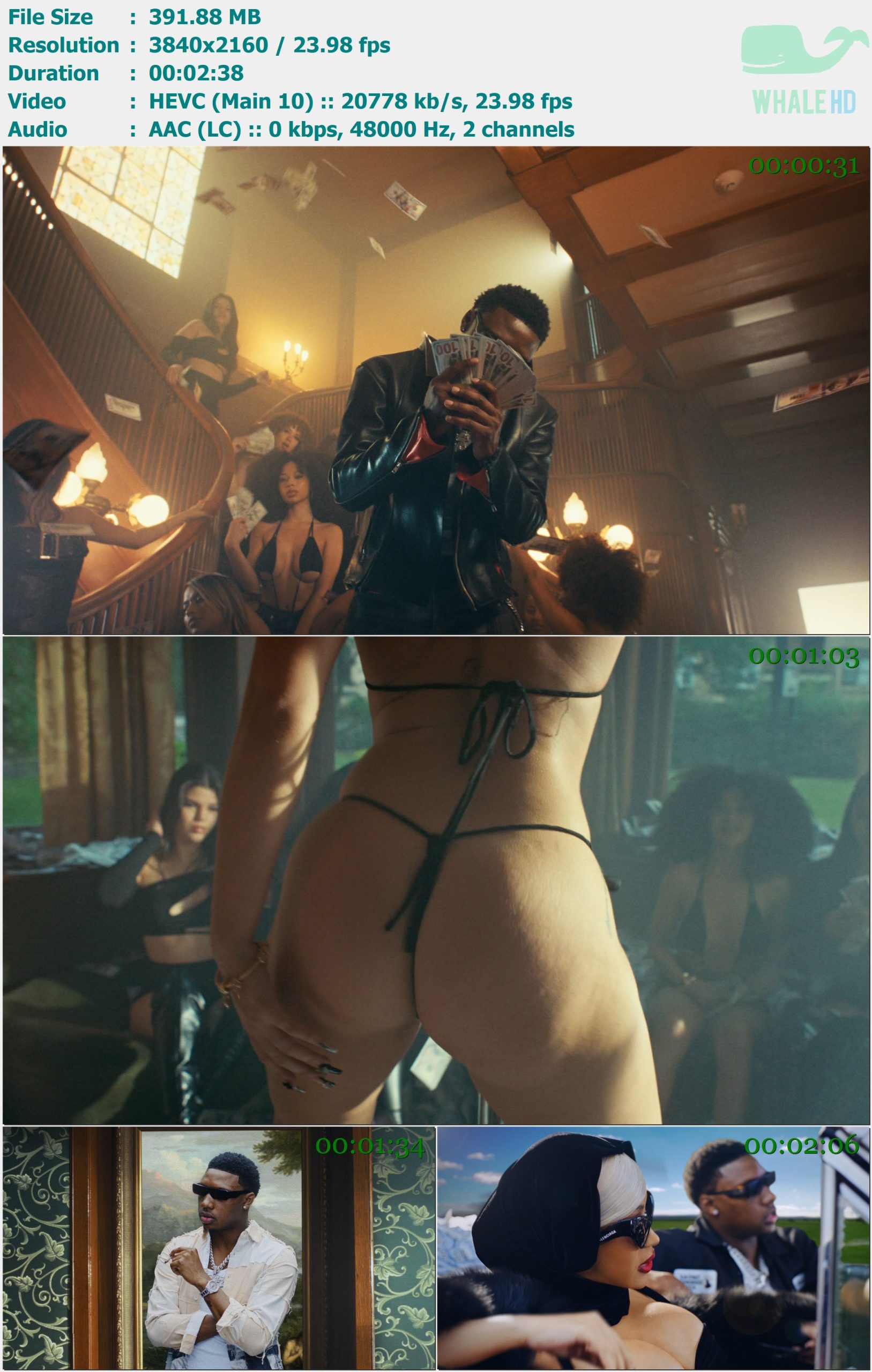 Rob49 & Cardi B - On Dat Money 2024 AM 2160p H265 - 391.88MB