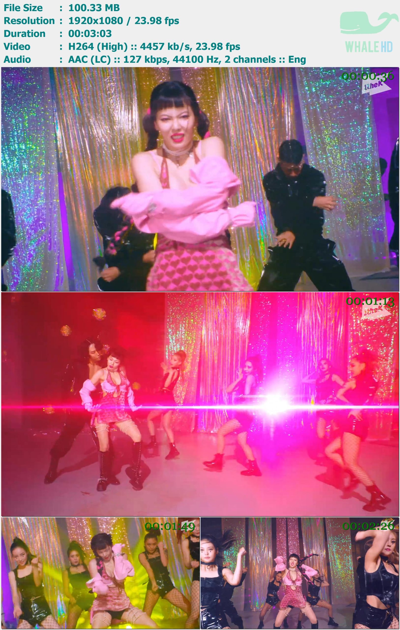金泫雅 HyunA -  I’m Not Cool (舞蹈版) [1theK Original] Special Clip 2021 WEB-DL 1080p H264 - 100.33MB