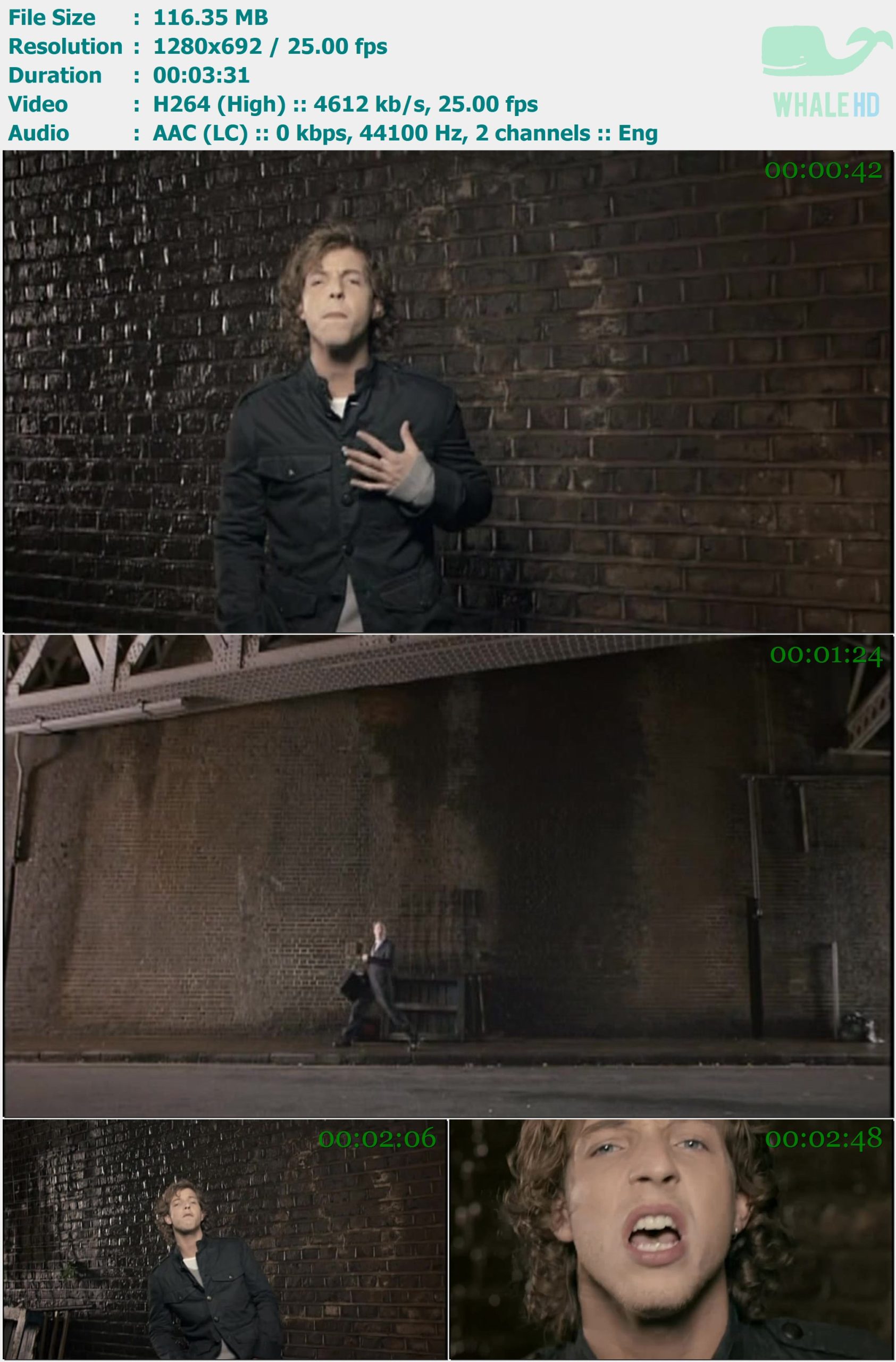 James Morrison - Undiscovered 2006 XBOX 692p H264 - 116.35MB