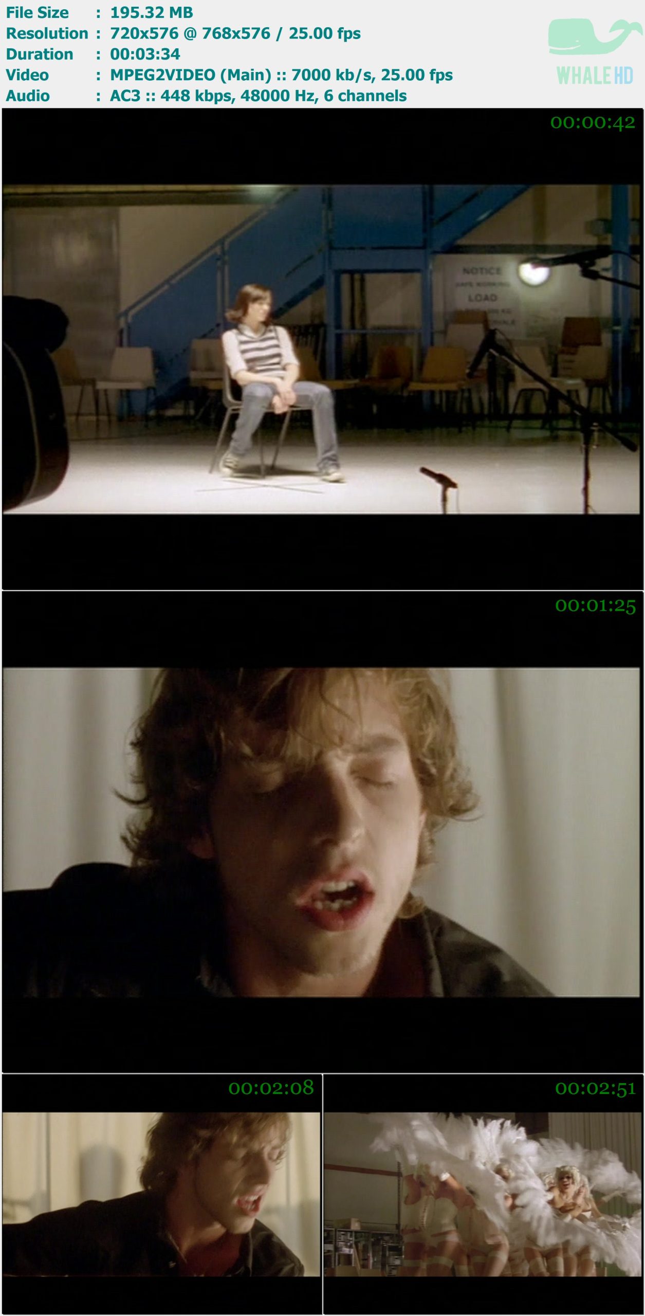 James Morrison - You Give Me Something 2006 DVD 576i MPEG2 - 195.32MB