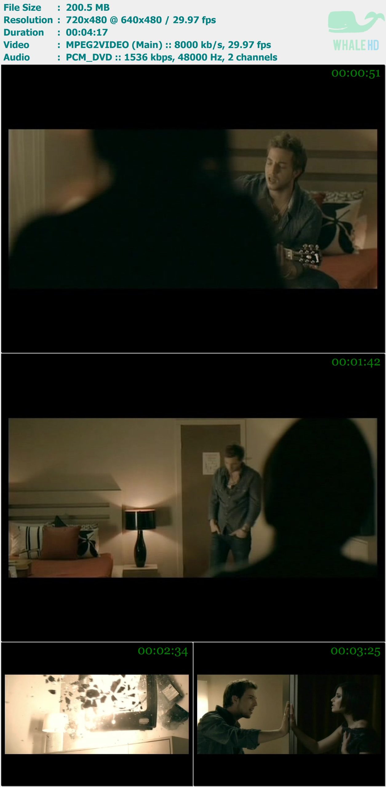 James Morrison feat. Nelly Furtado - Broken Strings 2008 PO 480i MPEG2 - 200.50MB