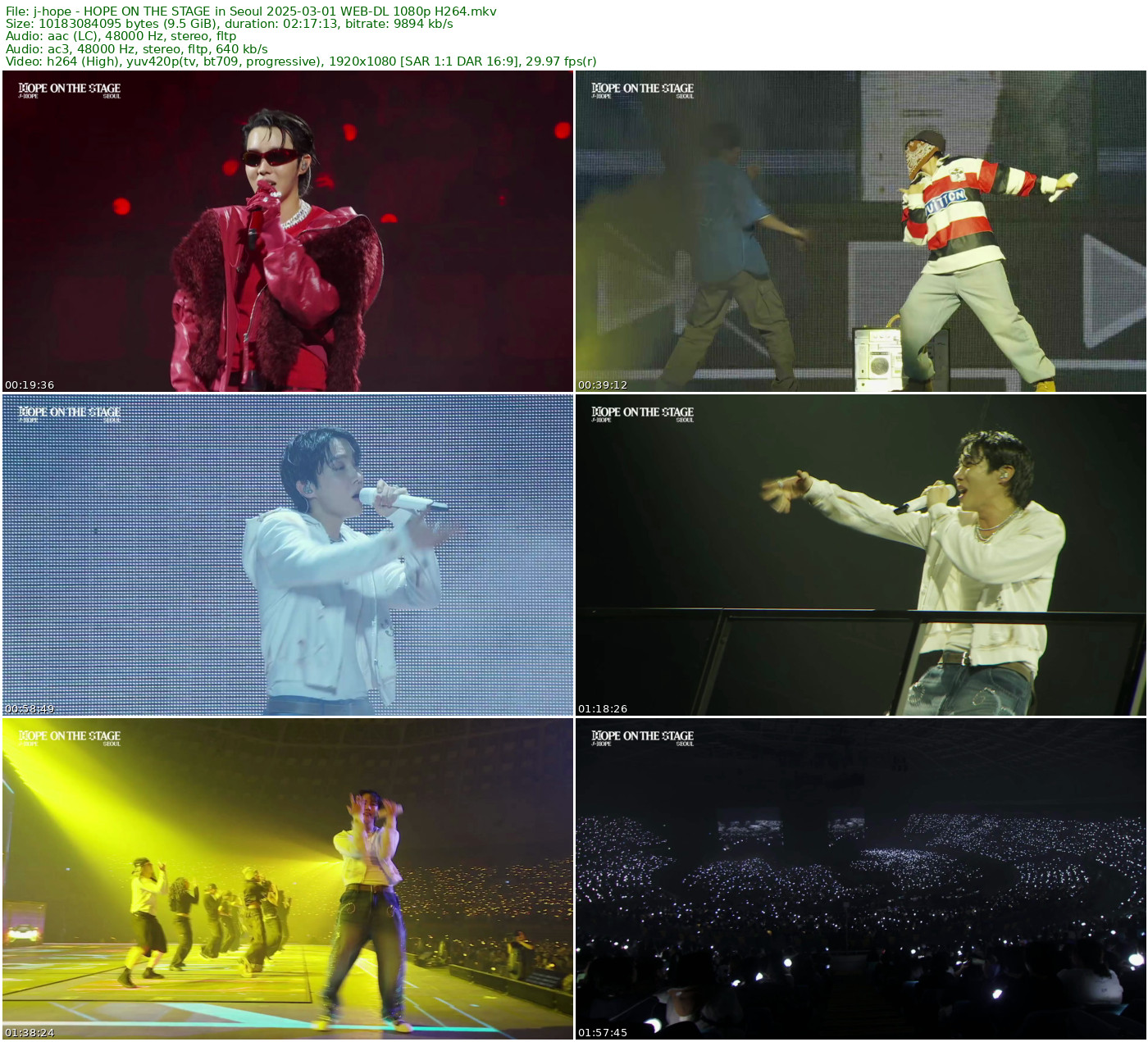 j-hope - HOPE ON THE STAGE in Seoul 2025-03-01 WEB-DL 1080p H264 - 9.48GB