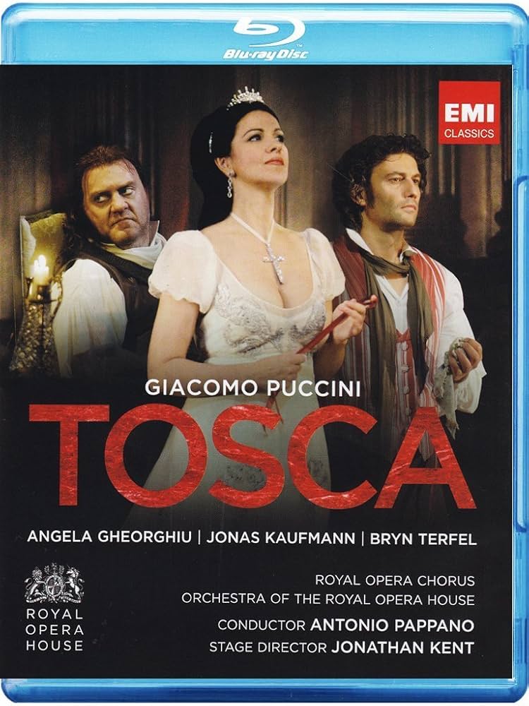 普契尼歌剧 托斯卡 Giacomo Puccini - Tosca (Royal Opera Chorus, Antonio Pappano; Gheorghiu, Kaufmann, Terfel, Jakobski, White, Francis, Payne) 2011 BD蓝光原盘 1080i H264 - 27.87GB