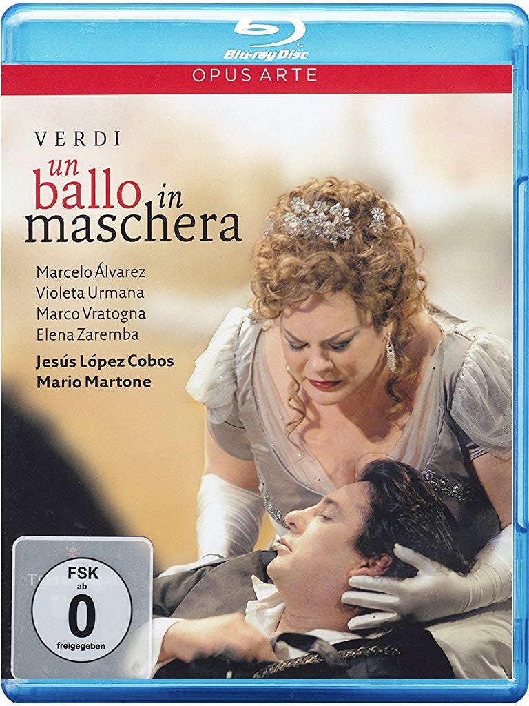 威尔第歌剧 假面舞会 Giuseppe Verdi - Un Ballo in Maschera (Jesus Lopez-Cobos; Marcelo Alvarez, Violeta Urmana, Marco Vratogna) 2008 BD蓝光原盘 1080i H264 - 40.80GB
