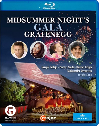 格拉芬格仲夏夜音乐会 Midsummer Nights Gala Grafenegg 2018: Music by Rossini, Verdi, Bellini, Offenbach, Berlioz, Popper, Giménez, Bernstein, Arditi, Puccini, Elgar (Tonkunstler Orchestra, Yutaka Sado) 2019 BD蓝光原盘 1080i H264 - 20.42GB