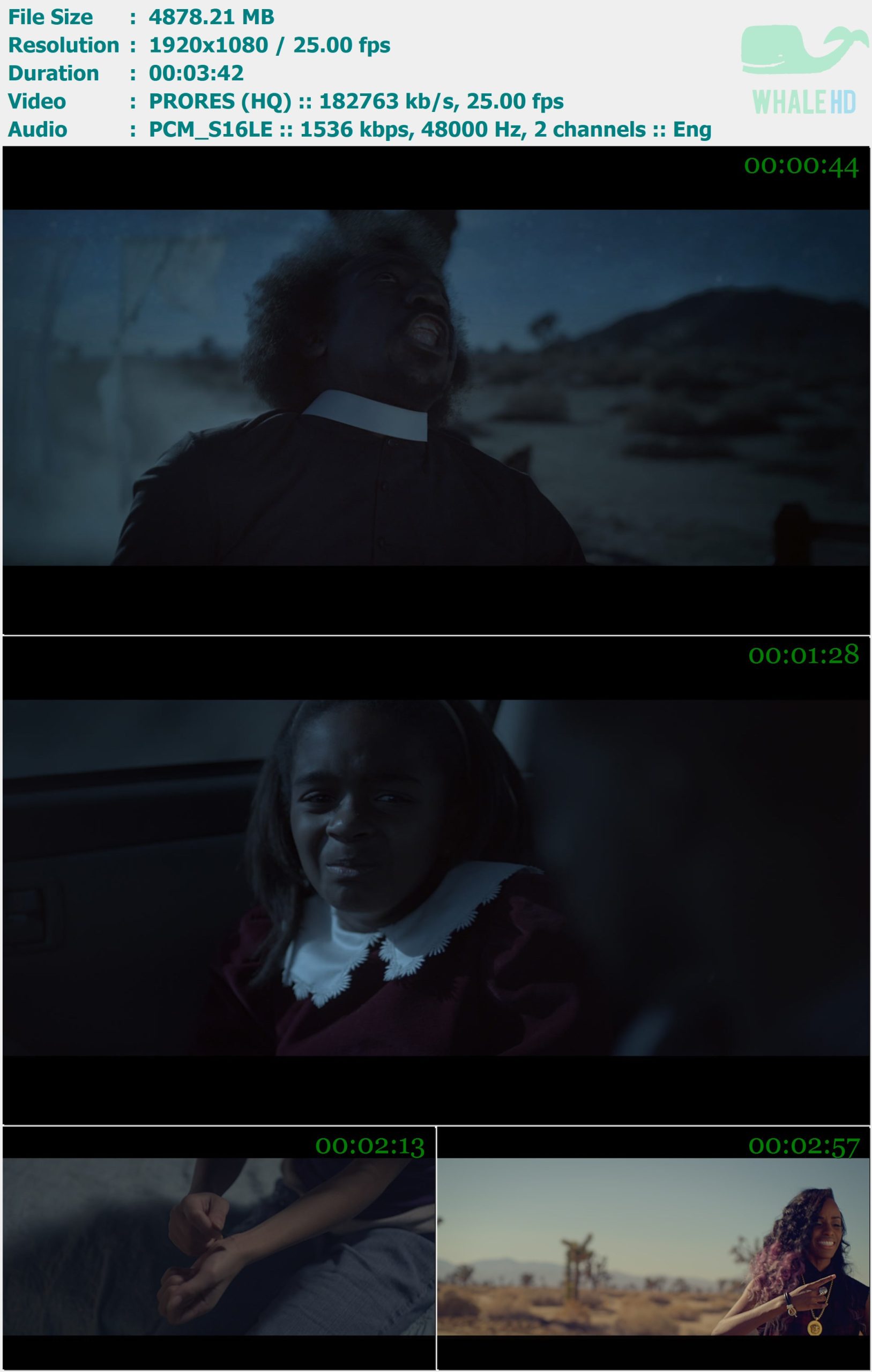 Angel Haze - Battle Cry (with Sia) 2014 Master 1080p ProRes - 4.76GB