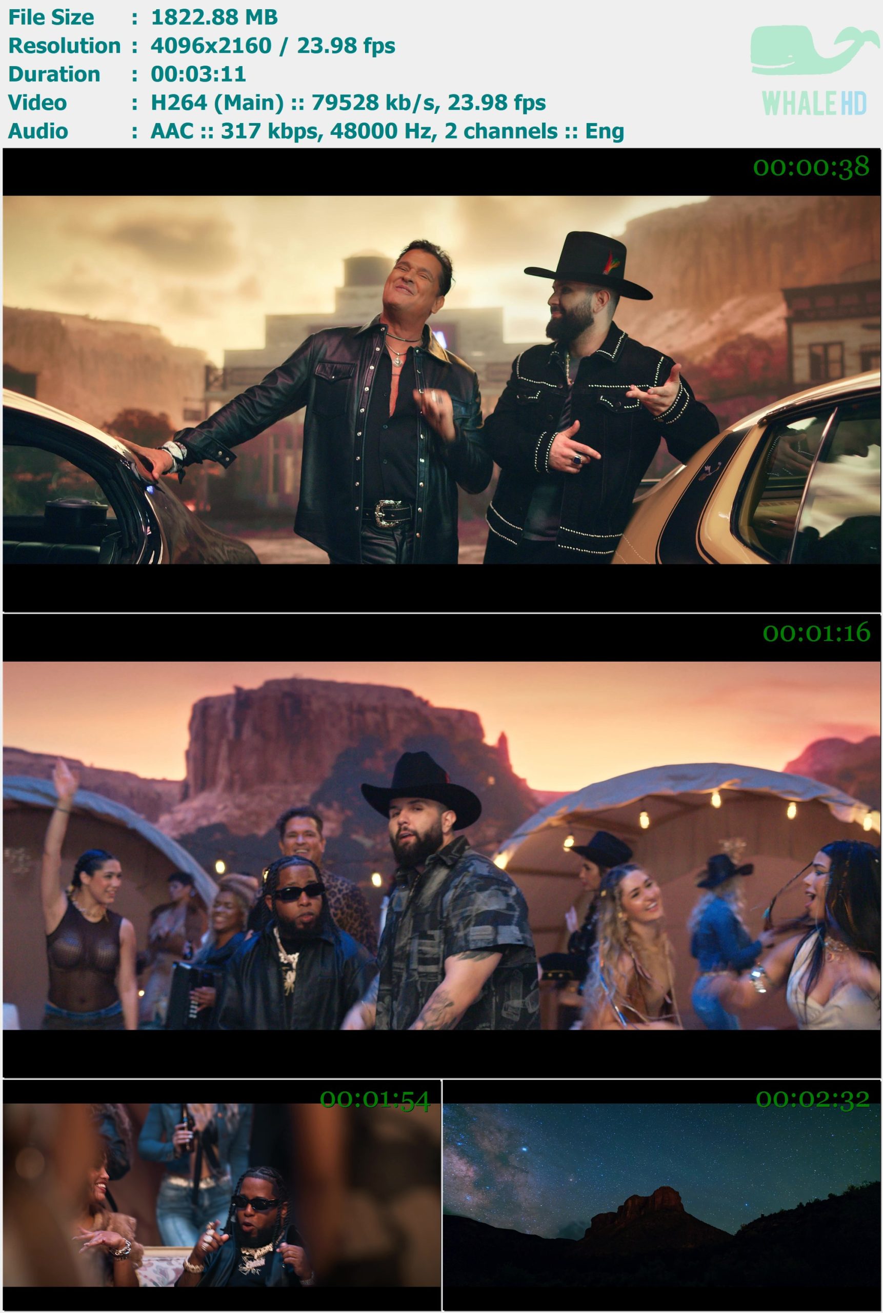 Carin León, Carlos Vives, Chimbala - La Chancleta 2024 MasterRip 2160p H264 - 1.78GB
