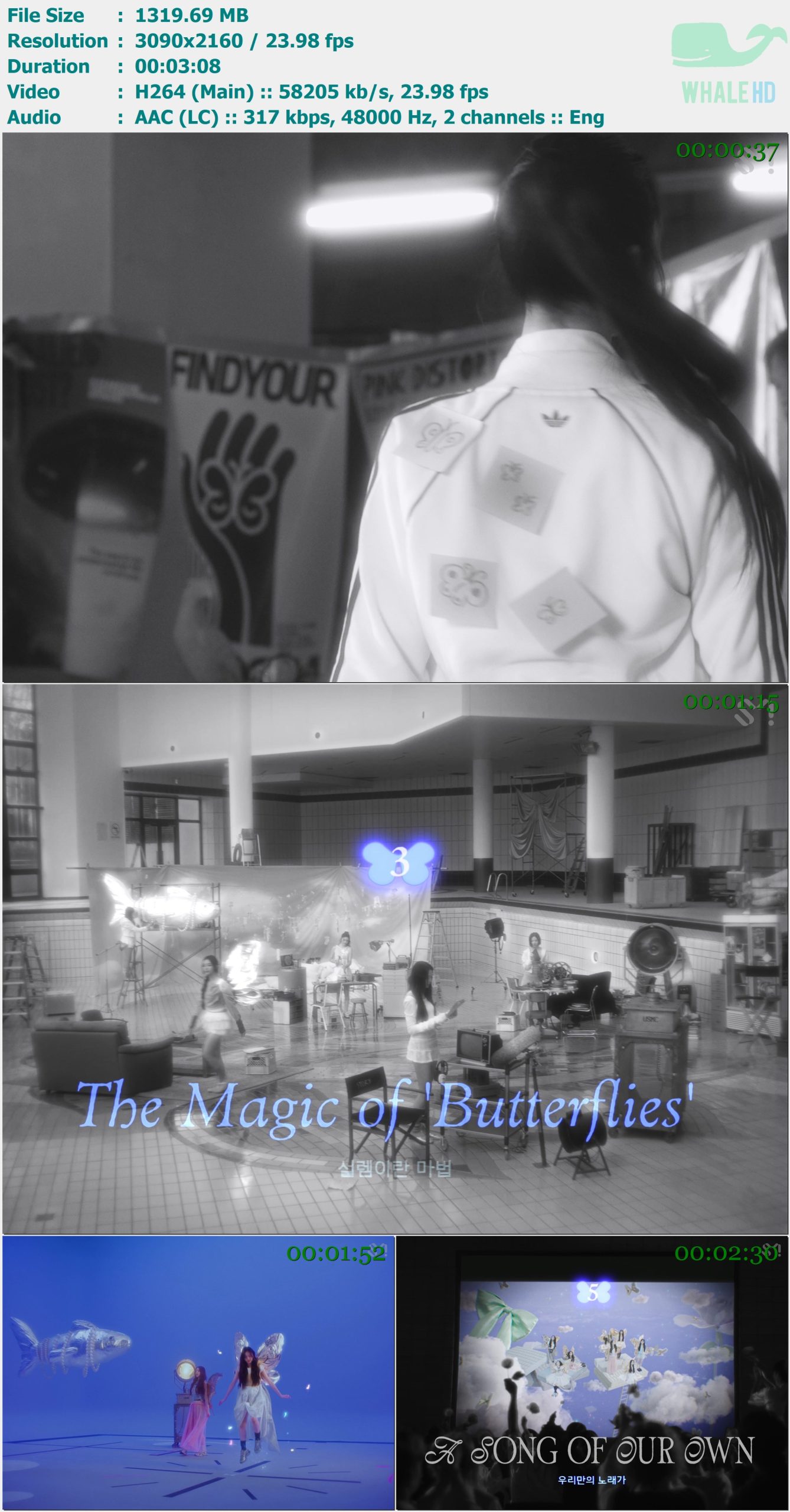 Hearts2Hearts - Butterflies 2025 Bugs! 2160p H264 - 1.29GB