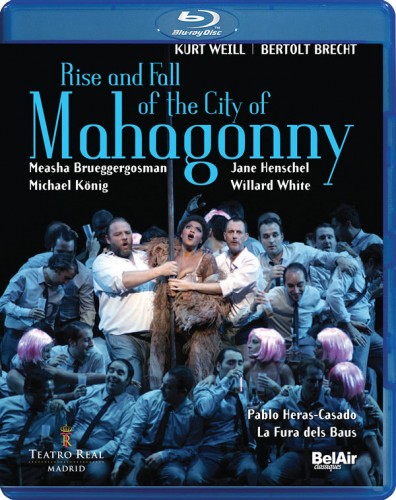 魏尔歌剧 马哈哥尼城的兴衰 Kurt Weill - Rise and fall of the city of Mahagonny (English version) (Pablo Heras-Casado; Jane Henschel, Donald Kaasch, Willard White, Measha Brueggergosman), Teatro Real 2011 BD蓝光原盘 1080i H264 - 40.96GB