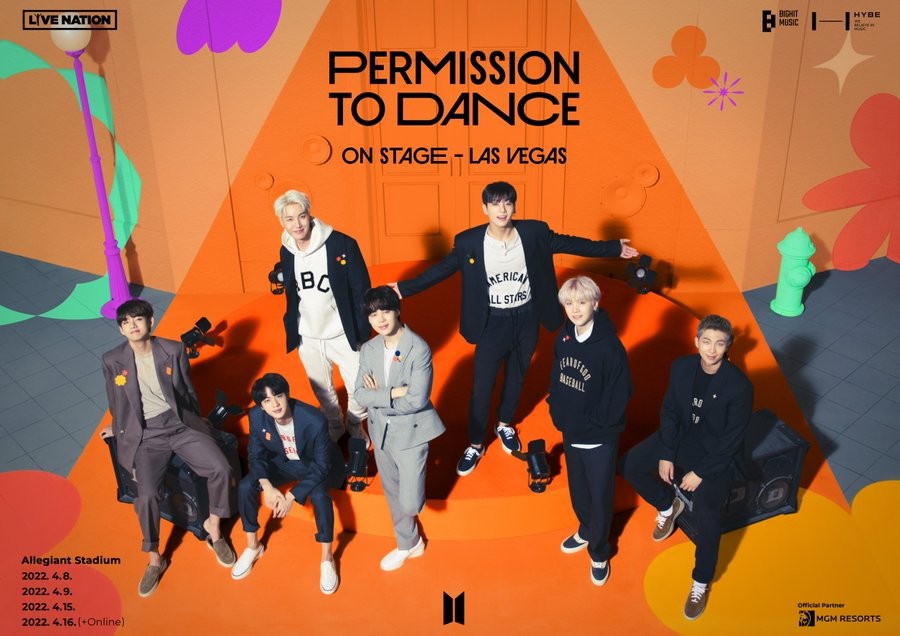 防弹少年团 BTS - PERMISSION TO DANCE -ON STAGE- LAS VEGAS CAM 2 2022.04.17 WEB-DL 1080p H264 - 9.99GB