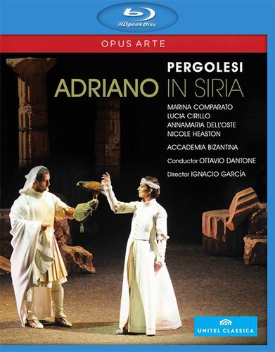 Pergolesi - Adriano in Siria, intermezzo Livietta e Tracollo (Teatro Comunale Pergolesi, Ignacio García, Ottavio Dantone) 2010 BD蓝光原盘 1080i H264 - 38.03GB