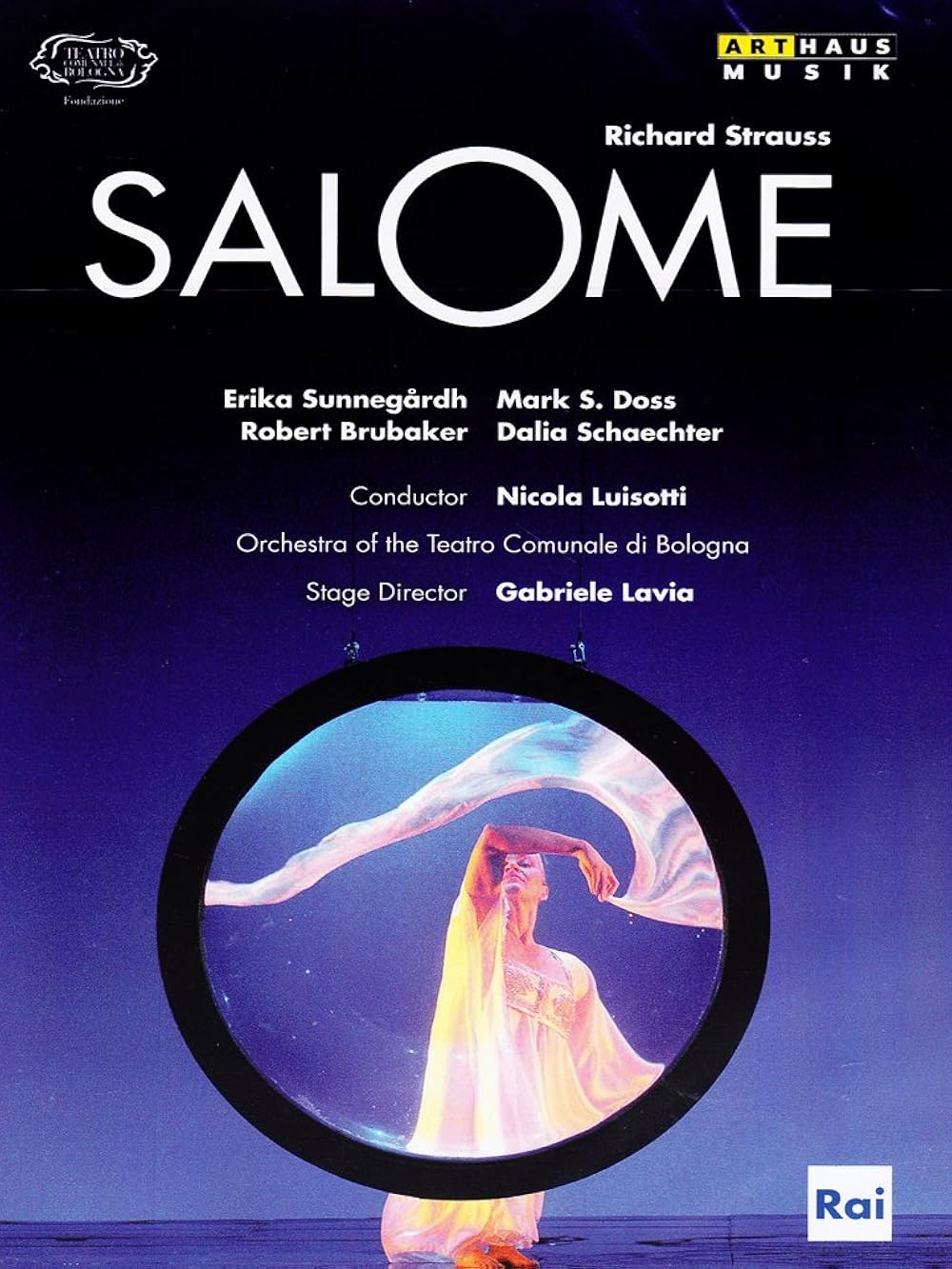 理查·施特劳斯歌剧 莎乐美 Strauss - Salome (Nicola Luisotti, Erika Sunnegardh, Mark S. Doss, Robert Brubaker) Bologna 2010 BD蓝光原盘 1080i MPEG2 - 20.17GB