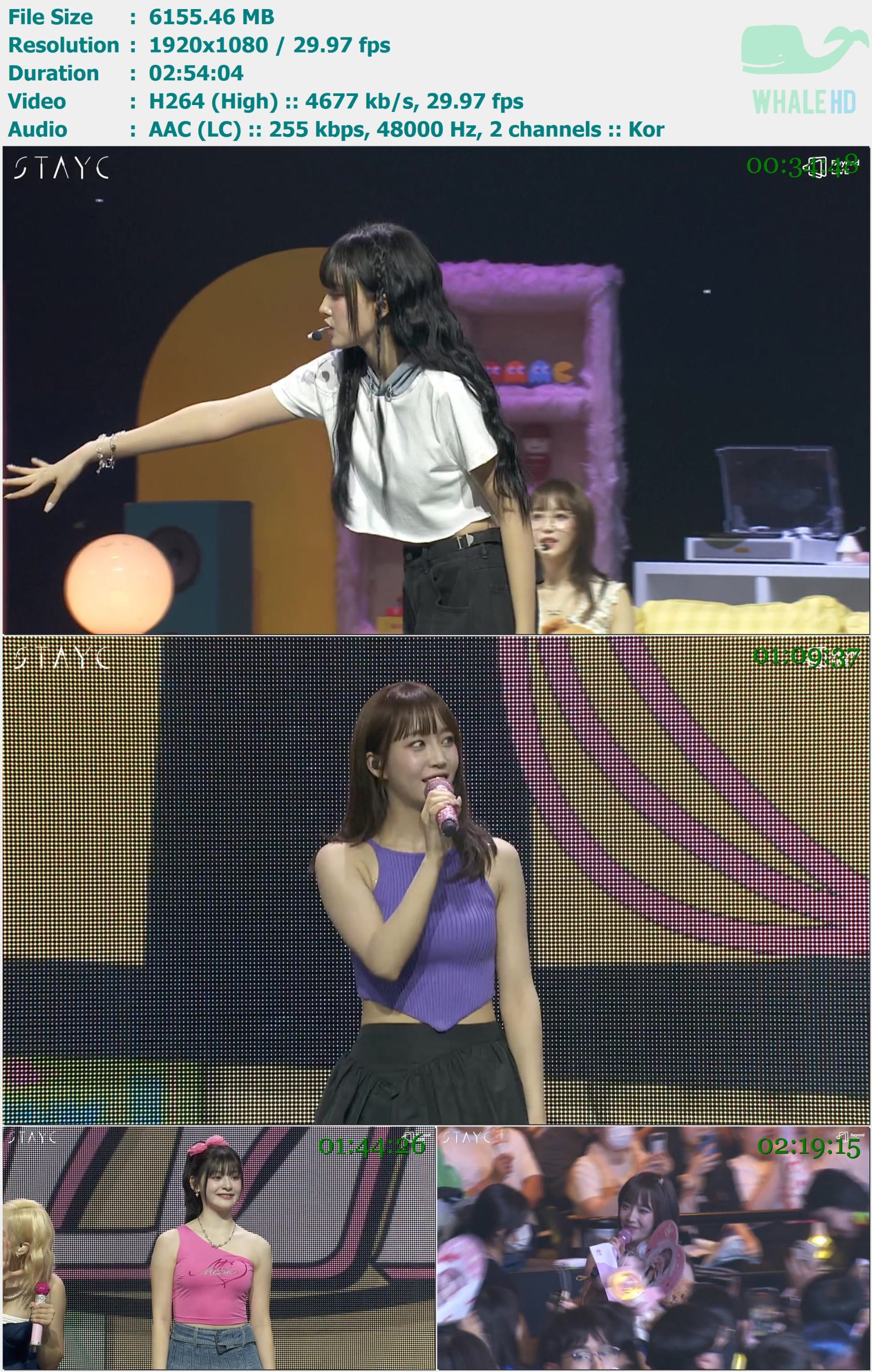 STAYC - 2024 STAYC FANMEETING [STAYC MOVIE CLUB] 2024.09.01 WEB-DL 1080p H264 - 6.01GB