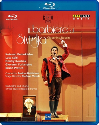 罗西尼歌剧 塞维利亚的理发师 Gioacchino Rossini: Il Barbiere di Siviglia (Ketevan Kemoklidze, Дмитрий Корчак, Bruno Pratico, Luca Salsi; Stefano Vizioli; Andrea Battistoni) 2011 BD蓝光原盘 1080i H264 - 39.80GB