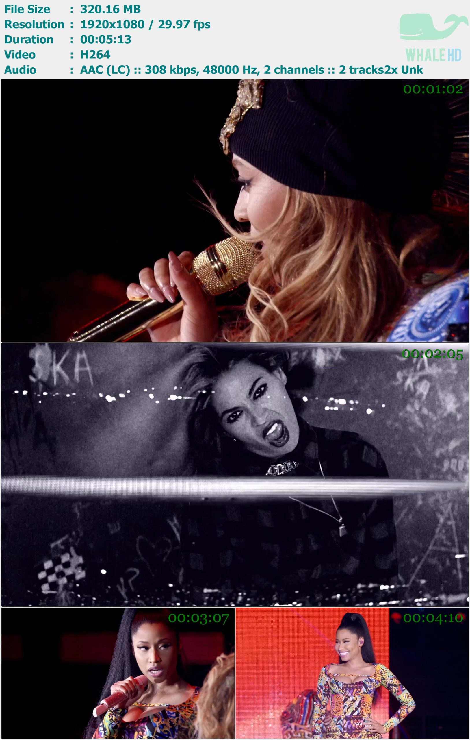 Beyoncé feat. Nicki Minaj - Flawless (On The Run Tour) 2014 𝐓𝐢𝐝𝐚𝐥 1080p H264 - 320.16MB