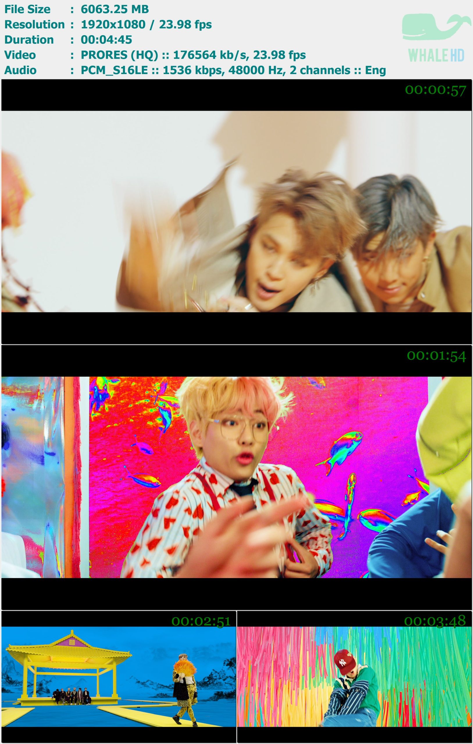 防弹少年团 BTS feat. Nicki Minaj - IDOL 2018 Master 1080p ProRes - 5.92GB