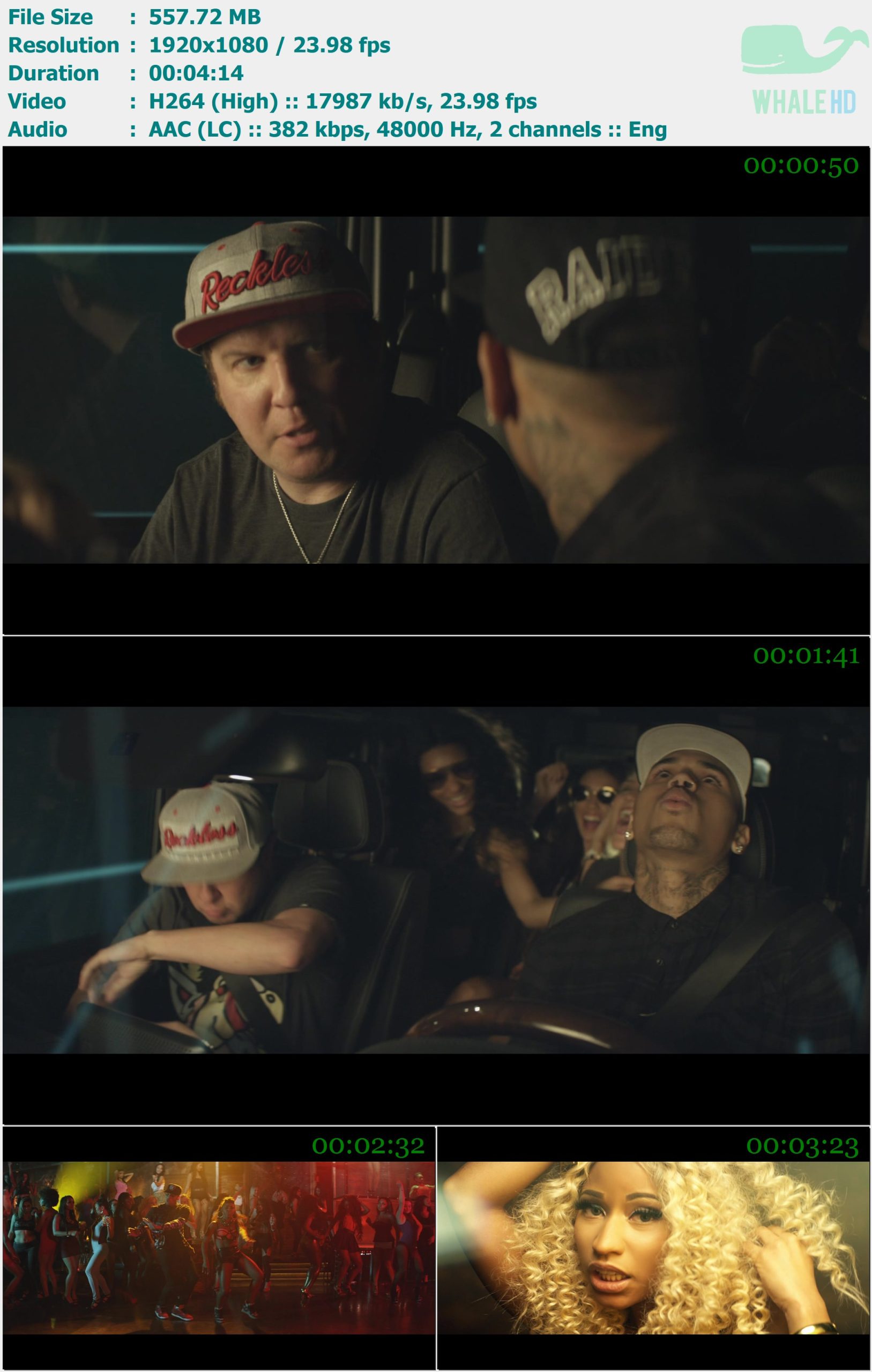 Chris Brown feat. Nicki Minaj - Love More 2013 MasterRip 1080p H264 - 557.72MB