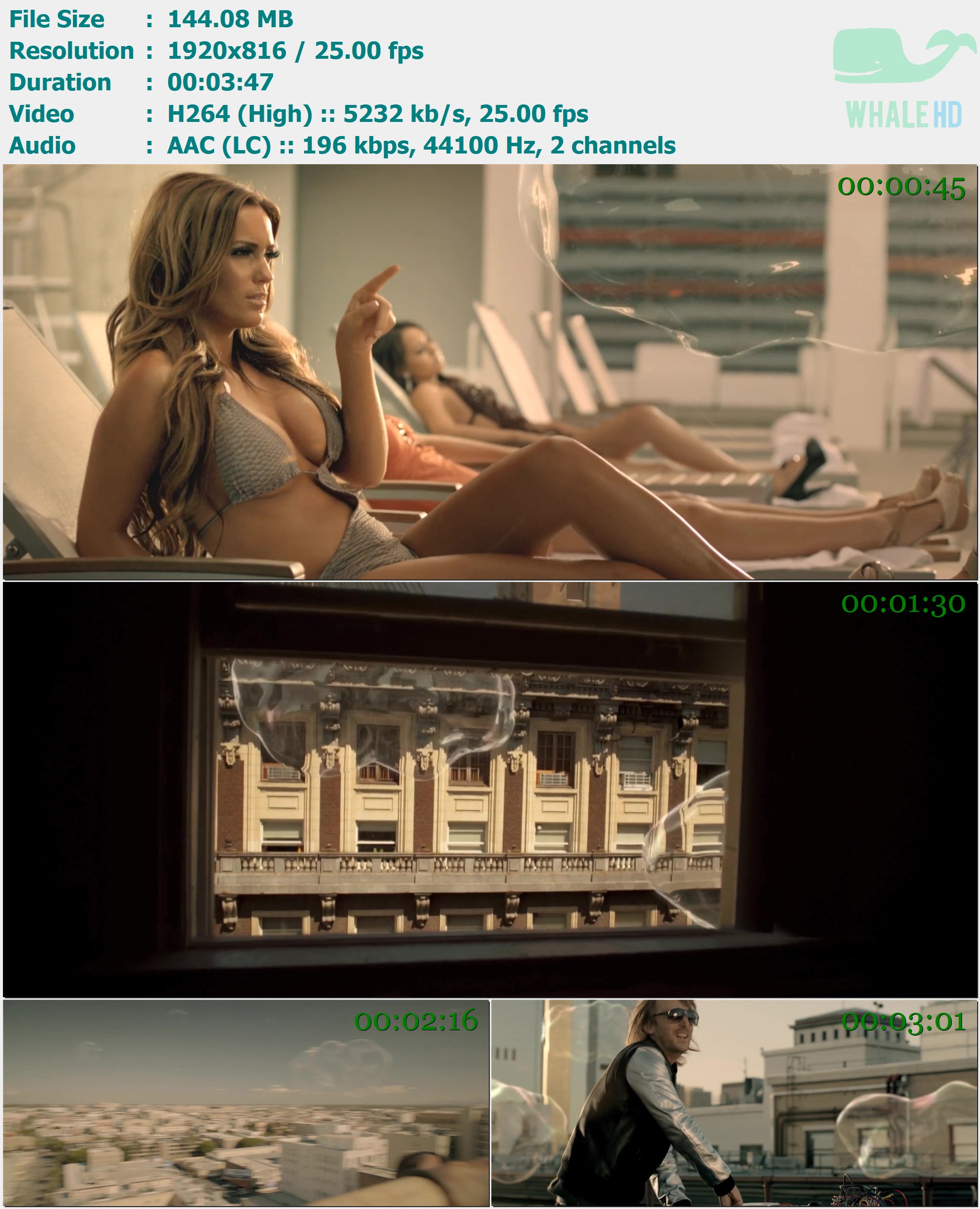 David Guetta feat.  Flo Rida and Nicki Minaj - Where Them Girls At 2011 𝐕𝐄𝐕𝐎 816p H264 - 144.08MB