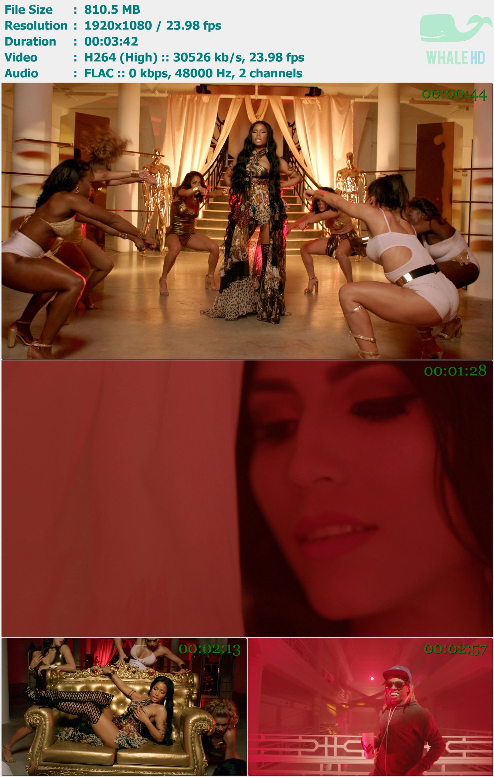 David Guetta feat. Nicki Minaj & Lil Wayne - Light My Body Up 2017 MasterRip 1080p H264 - 810.50MB