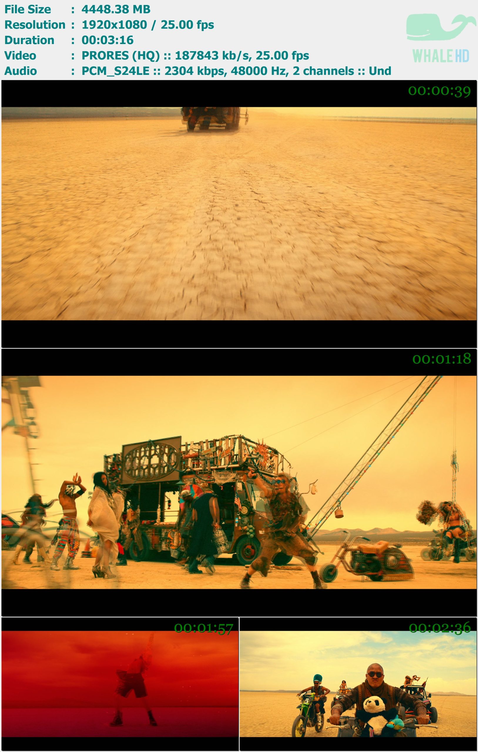 David Guetta feat. Nicki Minaj, Afrojack & Bebe Rexha - Hey Mama 2015 Master 1080i ProRes - 4.34GB