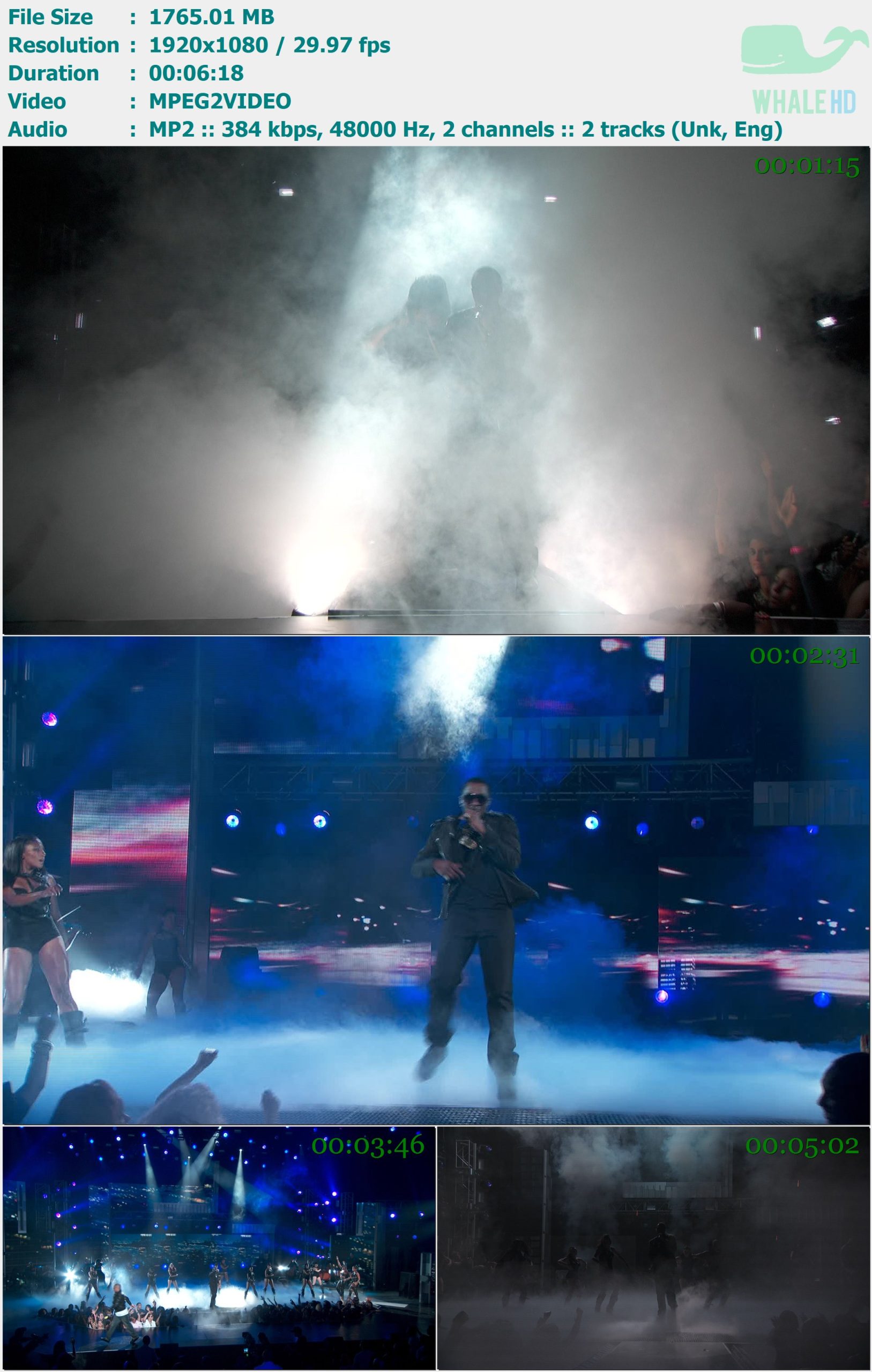 Diddy-Dirty Money, Rick Ross, T.I. & Nicki Minaj - Hello Good Morning (Remix) (Live @ 2010 BET Awards) HDTV 1080i MPEG2 - 1.72GB
