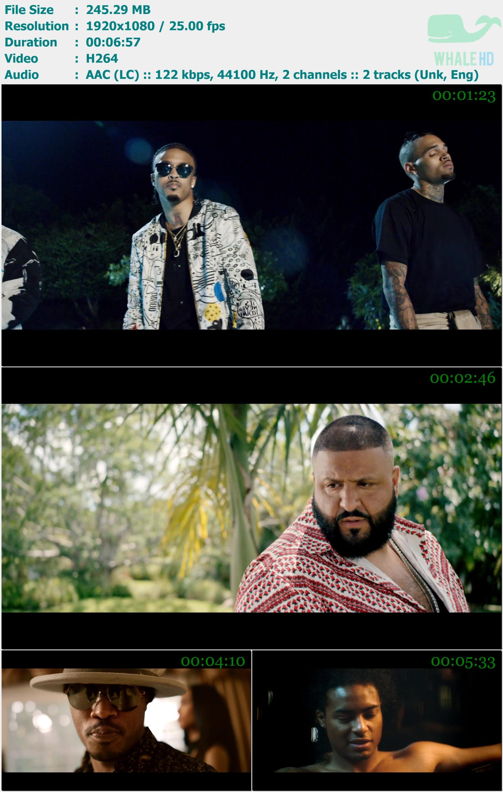 DJ Khaled feat. Nicki Minaj, Chris Brown, Future, August, Jeremih & Rick Ross - Do You Mind 2016 𝐕𝐄𝐕𝐎 1080p H264 - 245.29MB