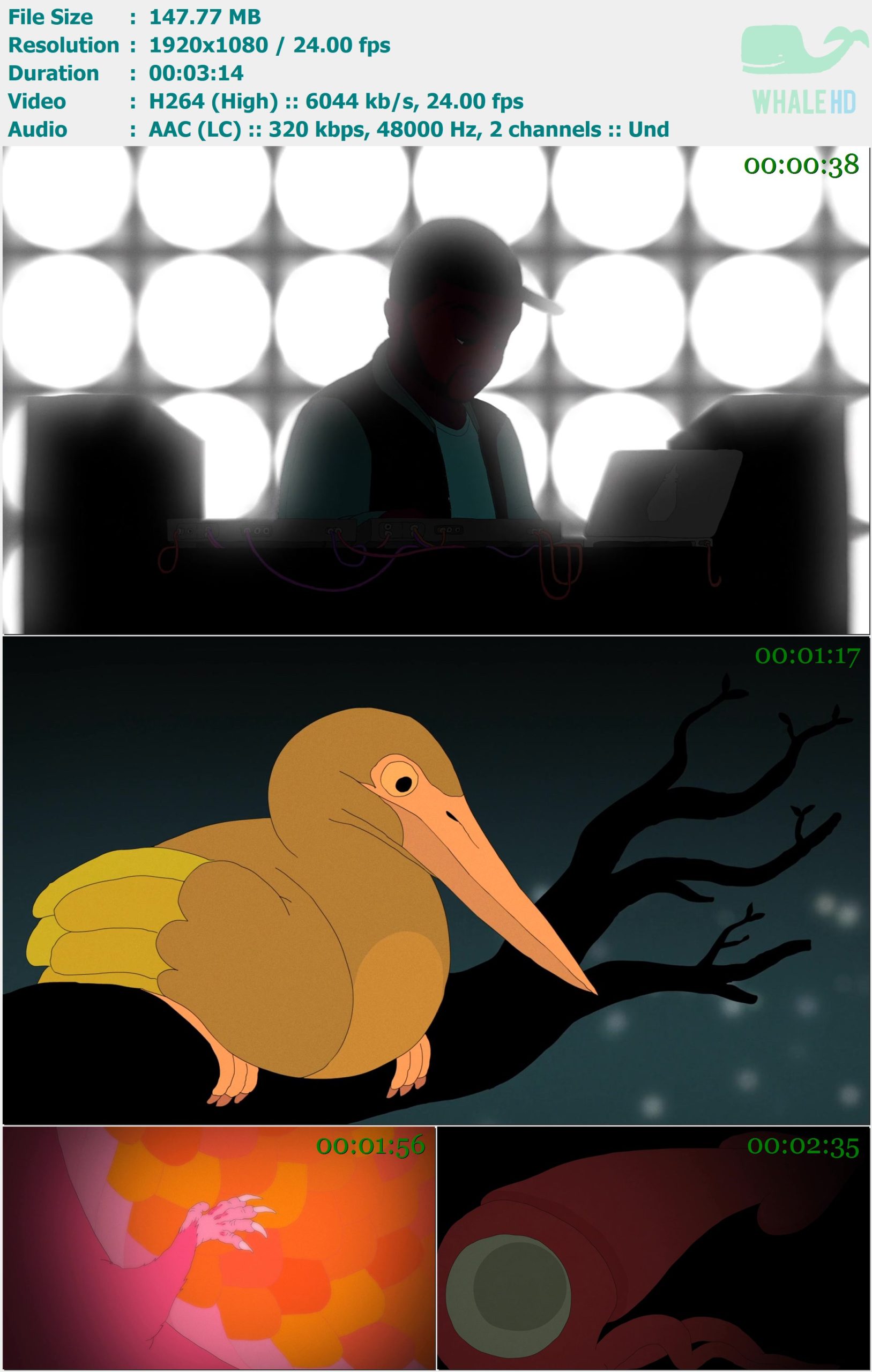 DJ Mustard feat. Nicki Minaj, Jeremih - Don't Hurt Me (Animated) 2016 𝐓𝐢𝐝𝐚𝐥 1080p H264 - 147.77MB