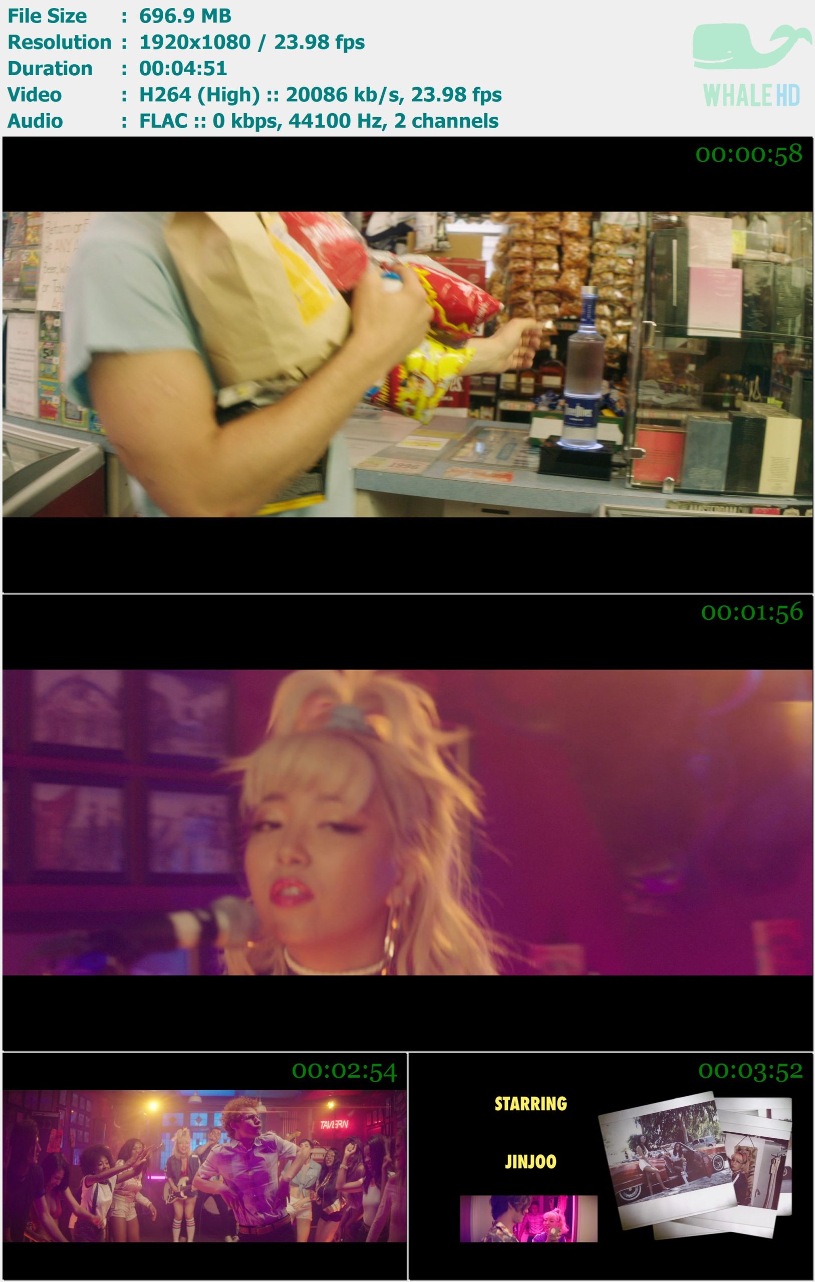 DNCE feat. Nicki Minaj - Kissing Strangers 2017 MasterRip 1080p X264 - 696.90MB